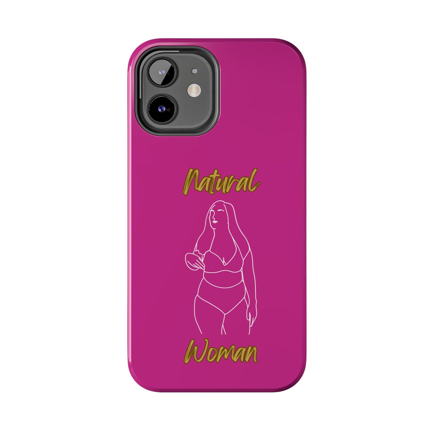 Natural Woman Full Beauty (WL)Tough Phone Cases PINK