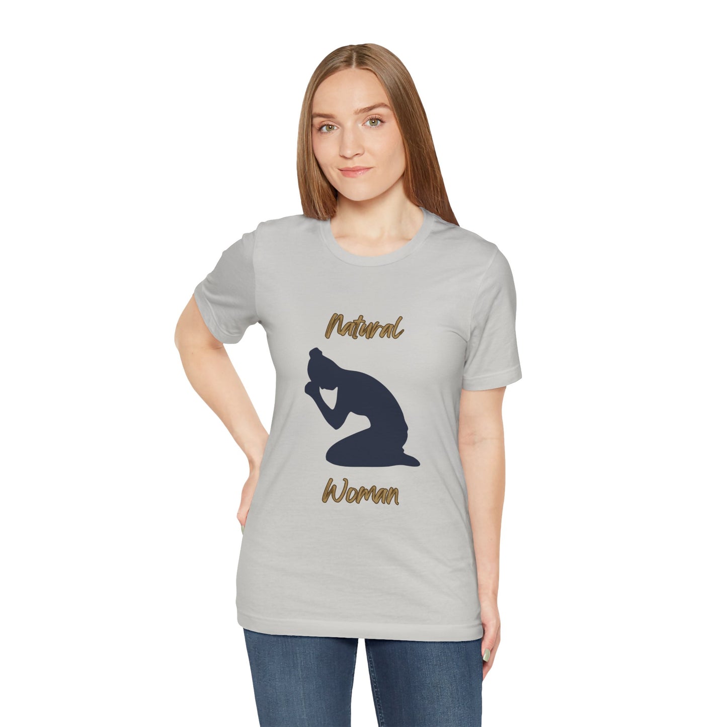 Natural Woman Pray (BL) Short Sleeve T-Shirt