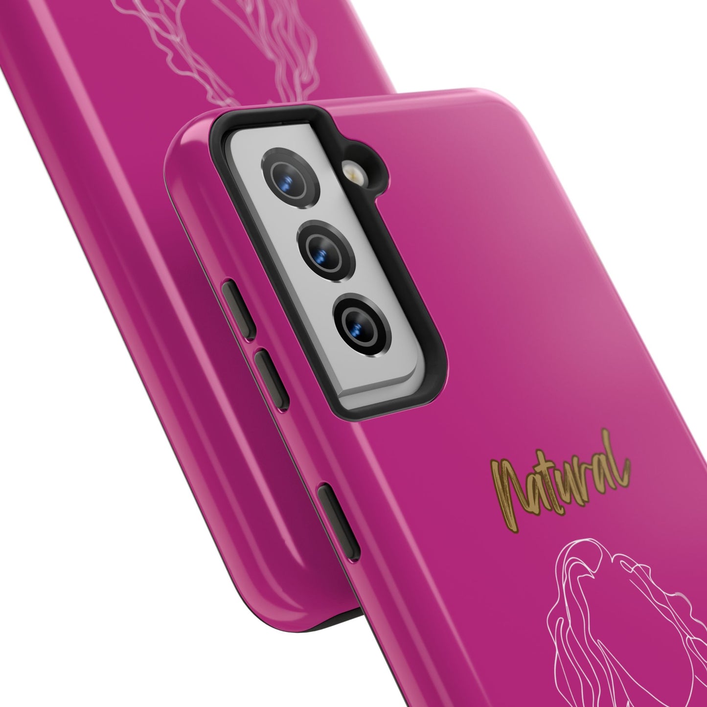Natural Woman Relaxed (WL) Tough Phone Cases PINK