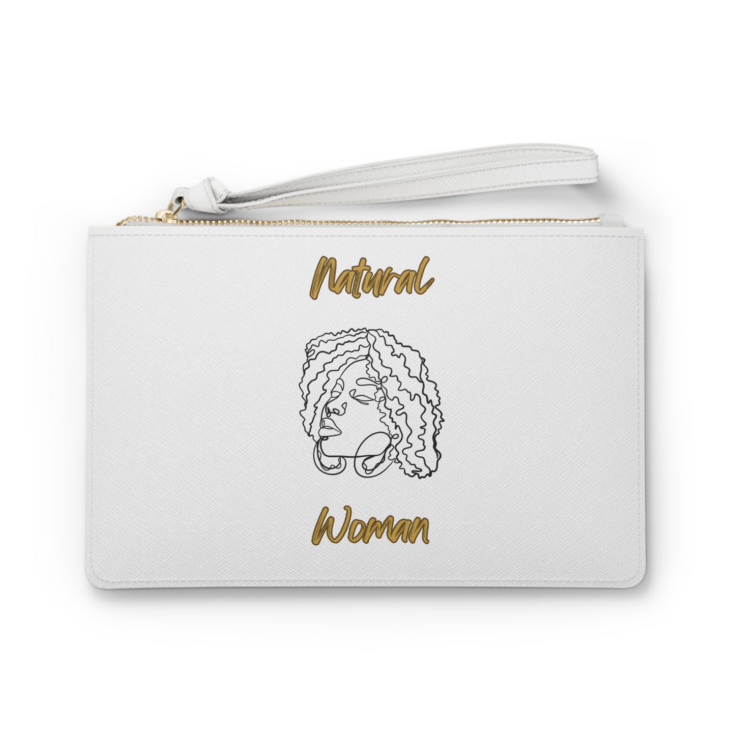 Natural Woman Naturally Me (BL) Clutch Bag WHITE