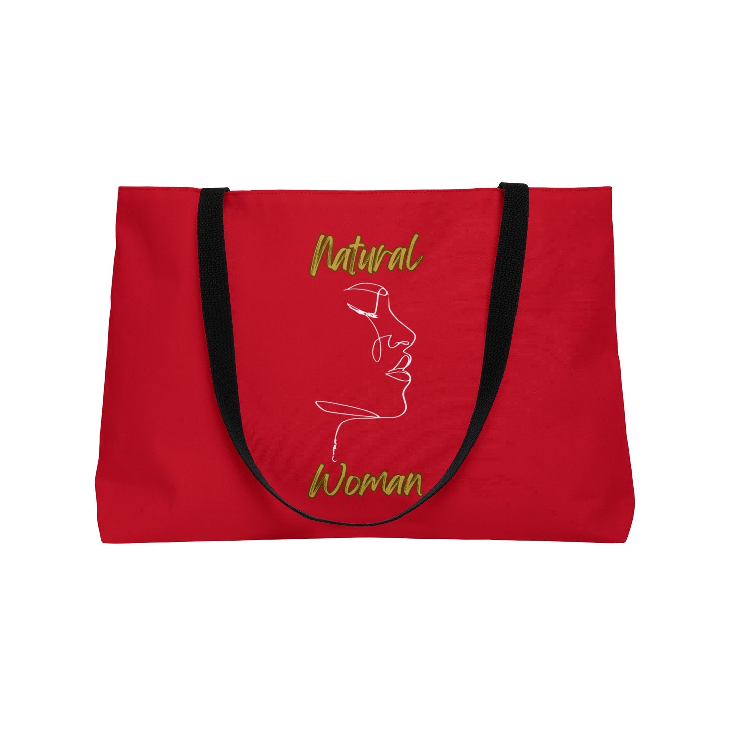 Natural Woman Timeless (WL) Weekender Tote Bag DARK RED