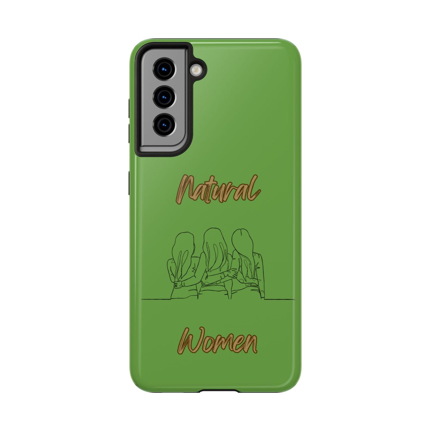 Natural Woman Loving Friends (BL)Tough Phone Cases GREEN