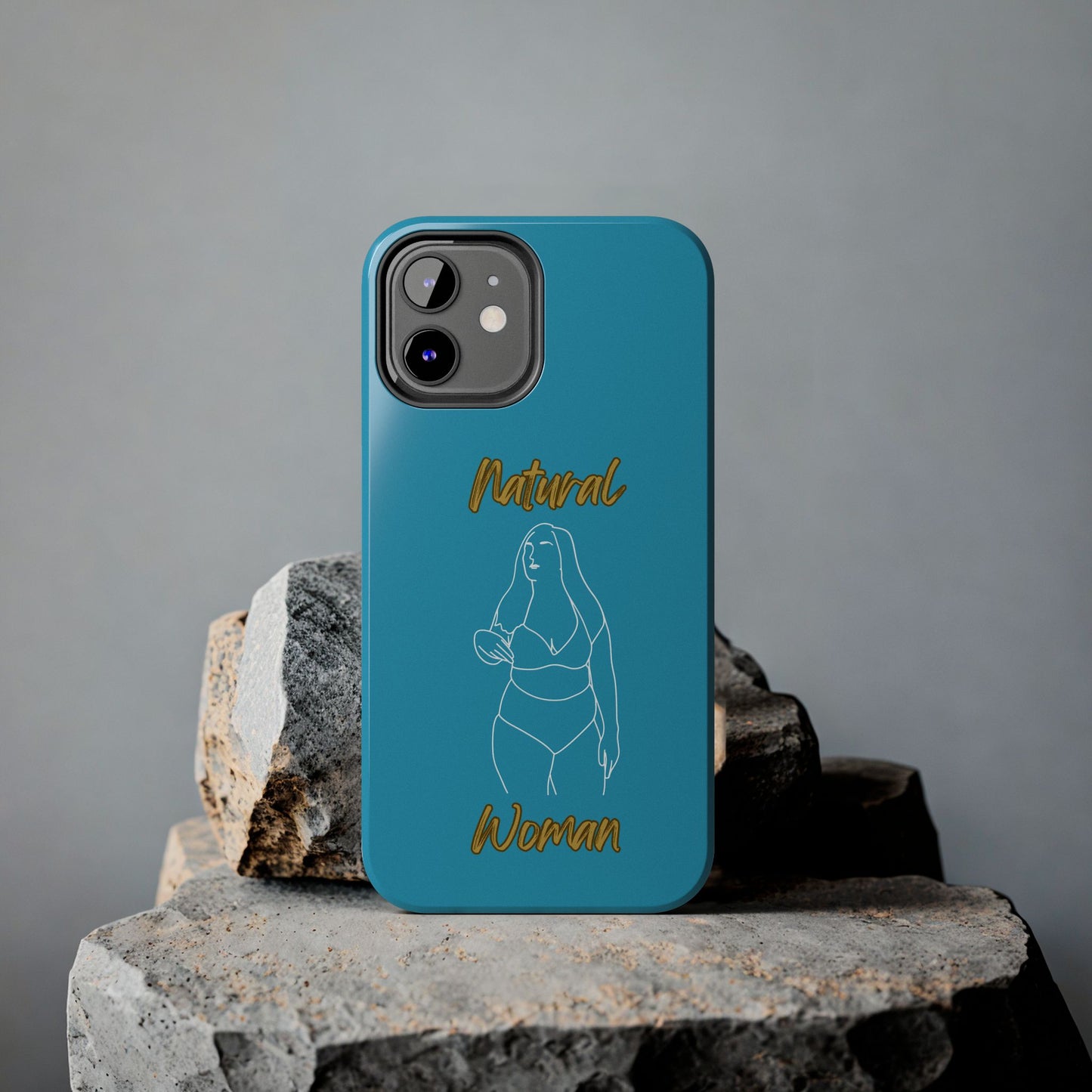 Natural Woman Full Beauty (WL)Tough Phone Cases TURQUOISE