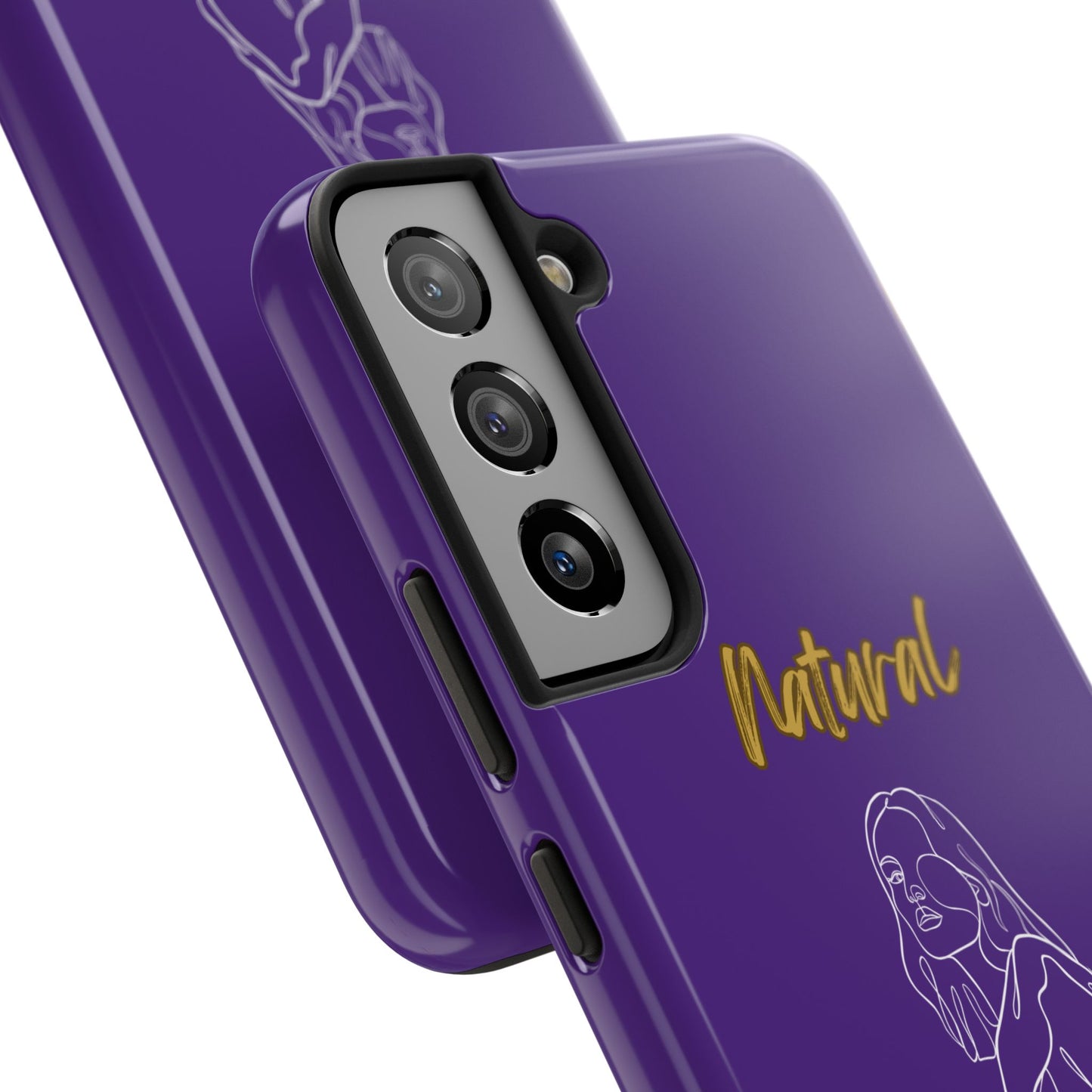 Natural Woman Care Free (WL)Tough Phone Cases PURPLE