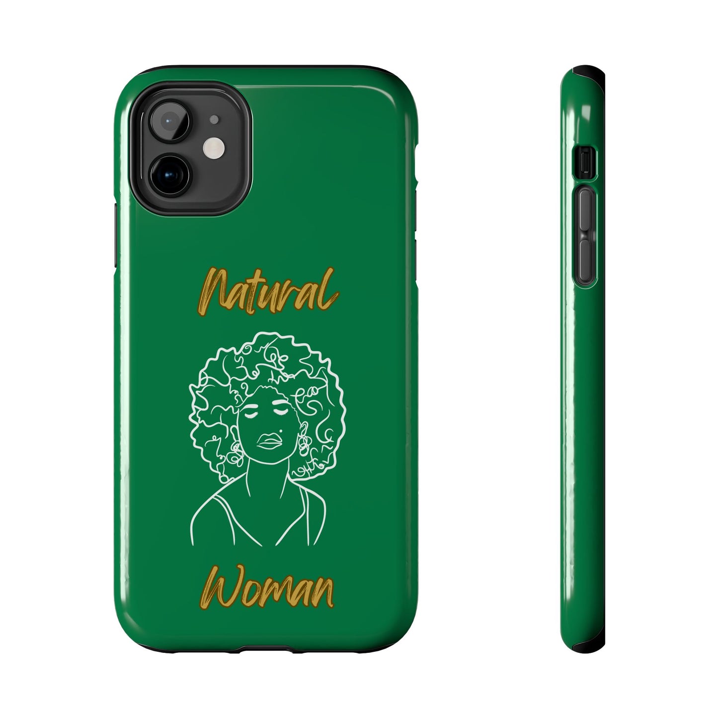 Natural Woman All About Me (WL)Tough Phone Cases DARK GREEN