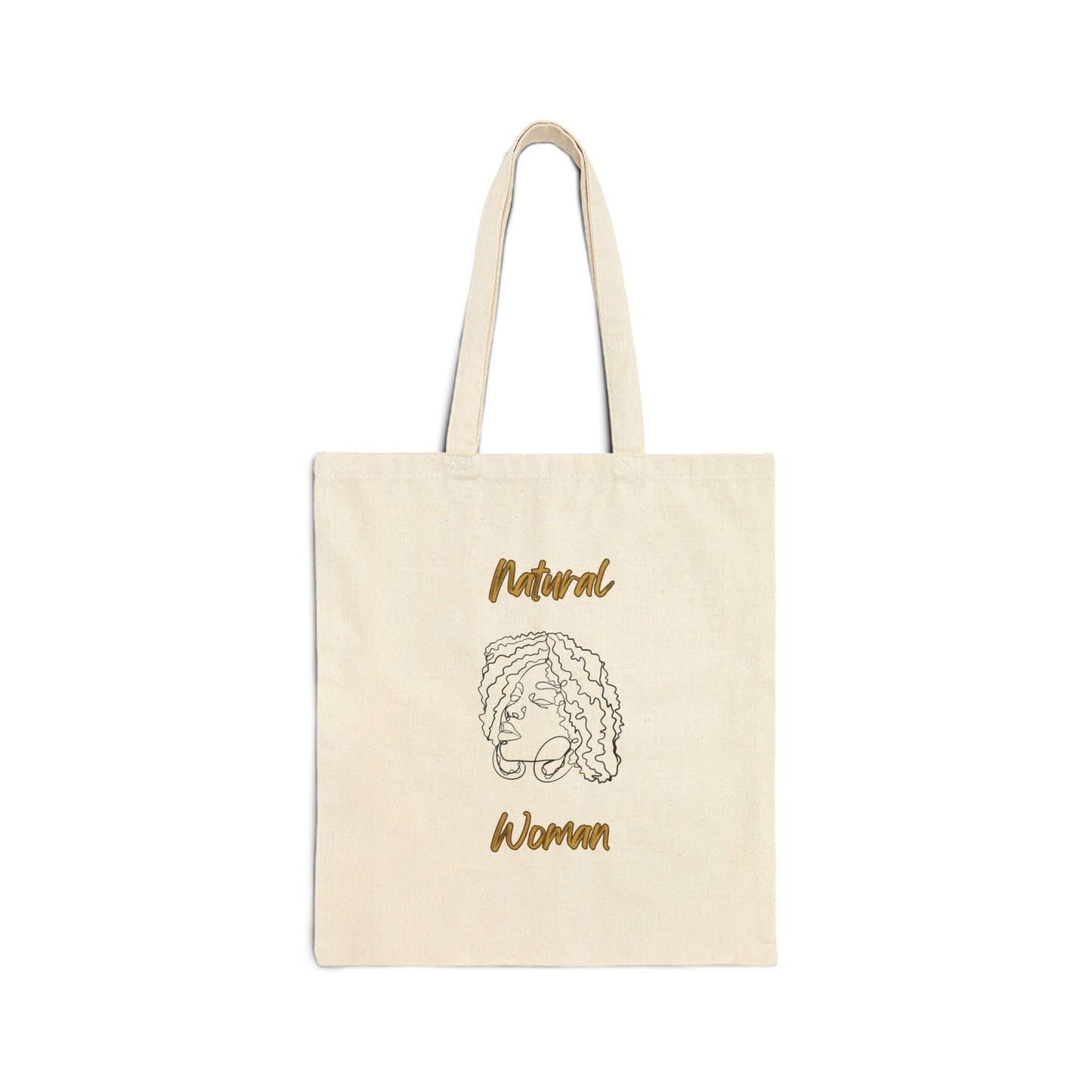 Natural Woman Naturally Me (BL) Canvas Tote Bag