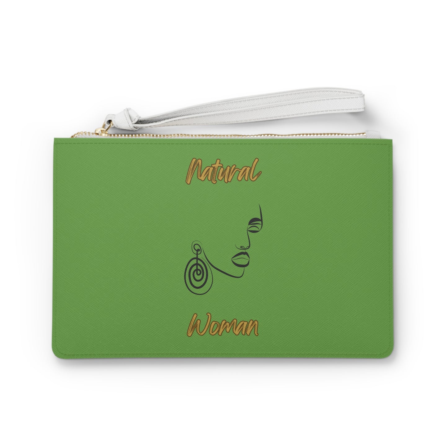 Natural Woman Music In My Soul (BL) Clutch Bag GREEN