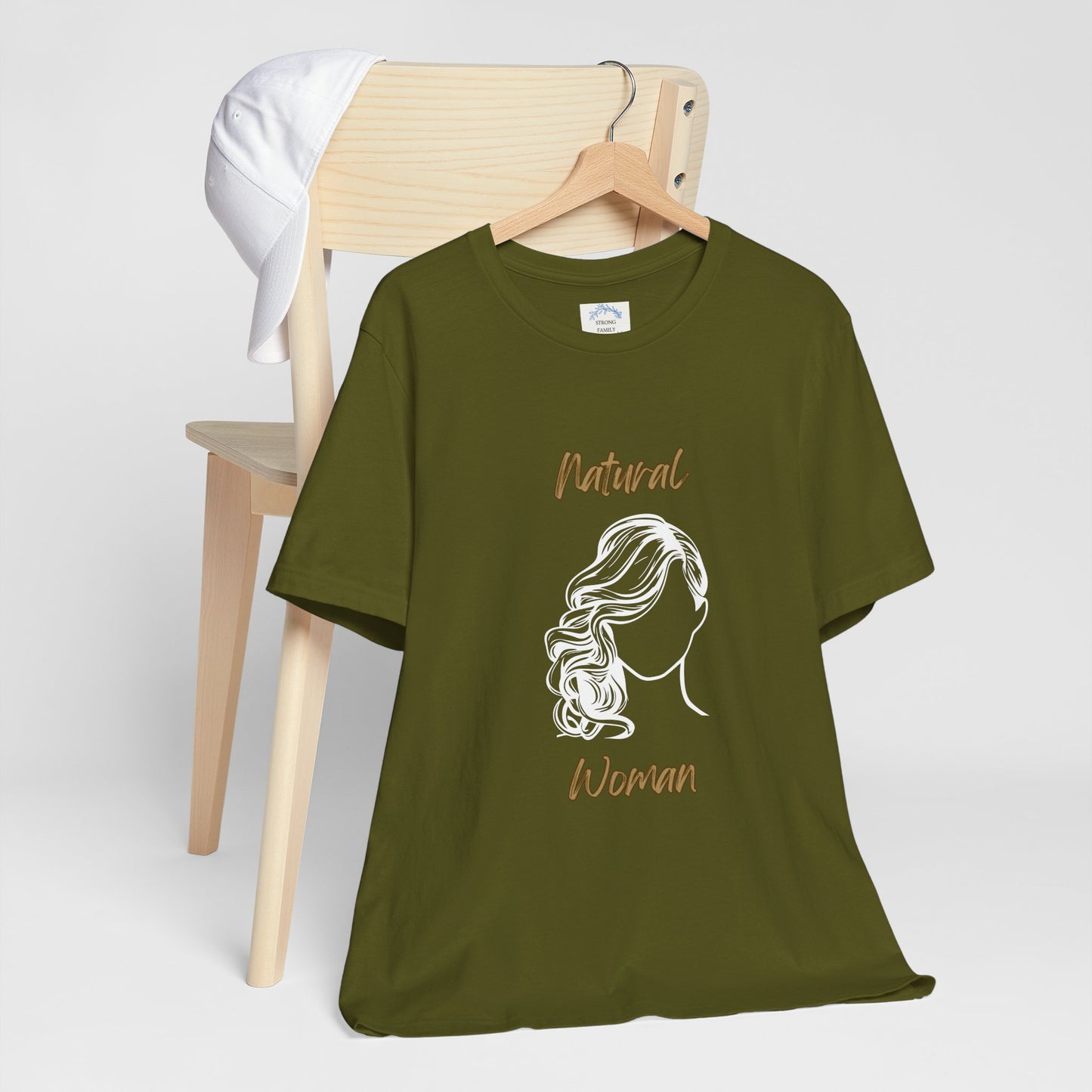 Natural Woman Long Curl (WL) Short Sleeve T-Shirt