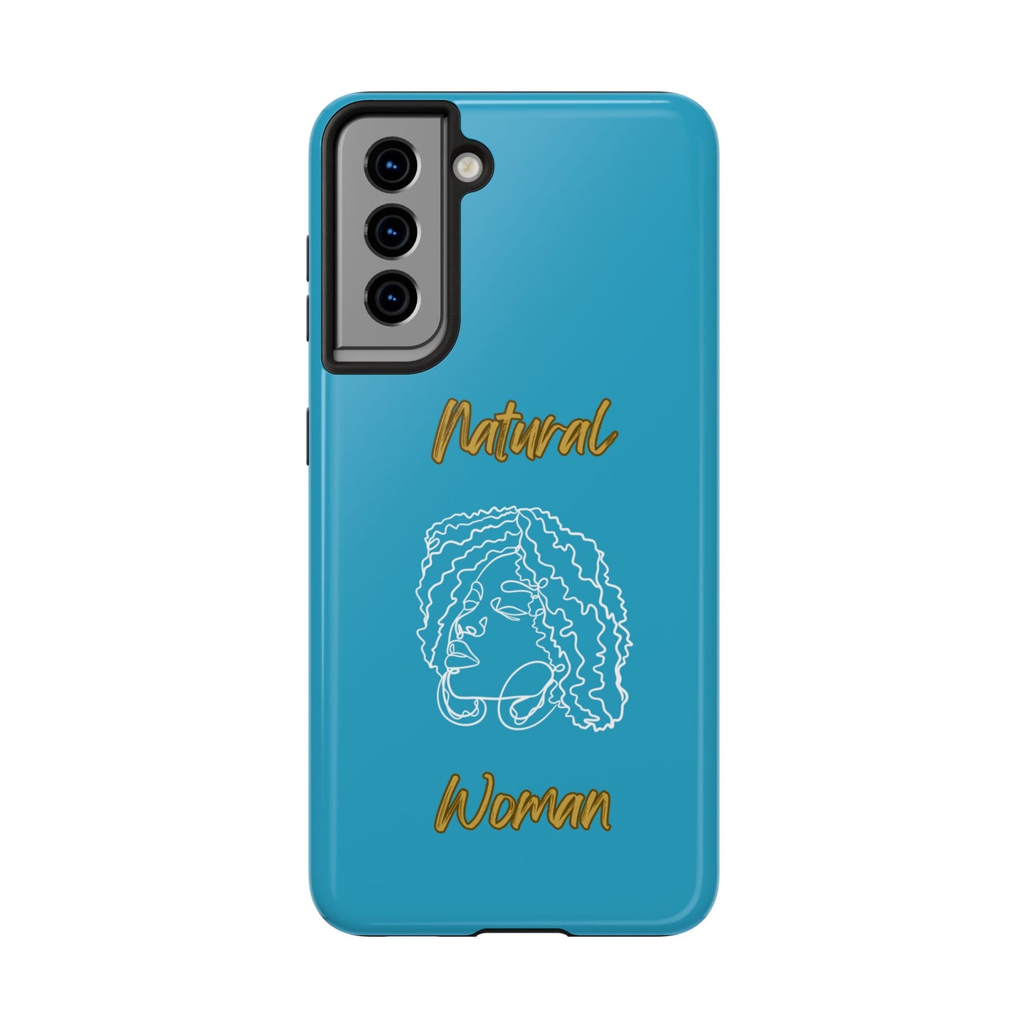 Natural Woman Naturally Me (WL)Tough Phone Cases TURQUOISE