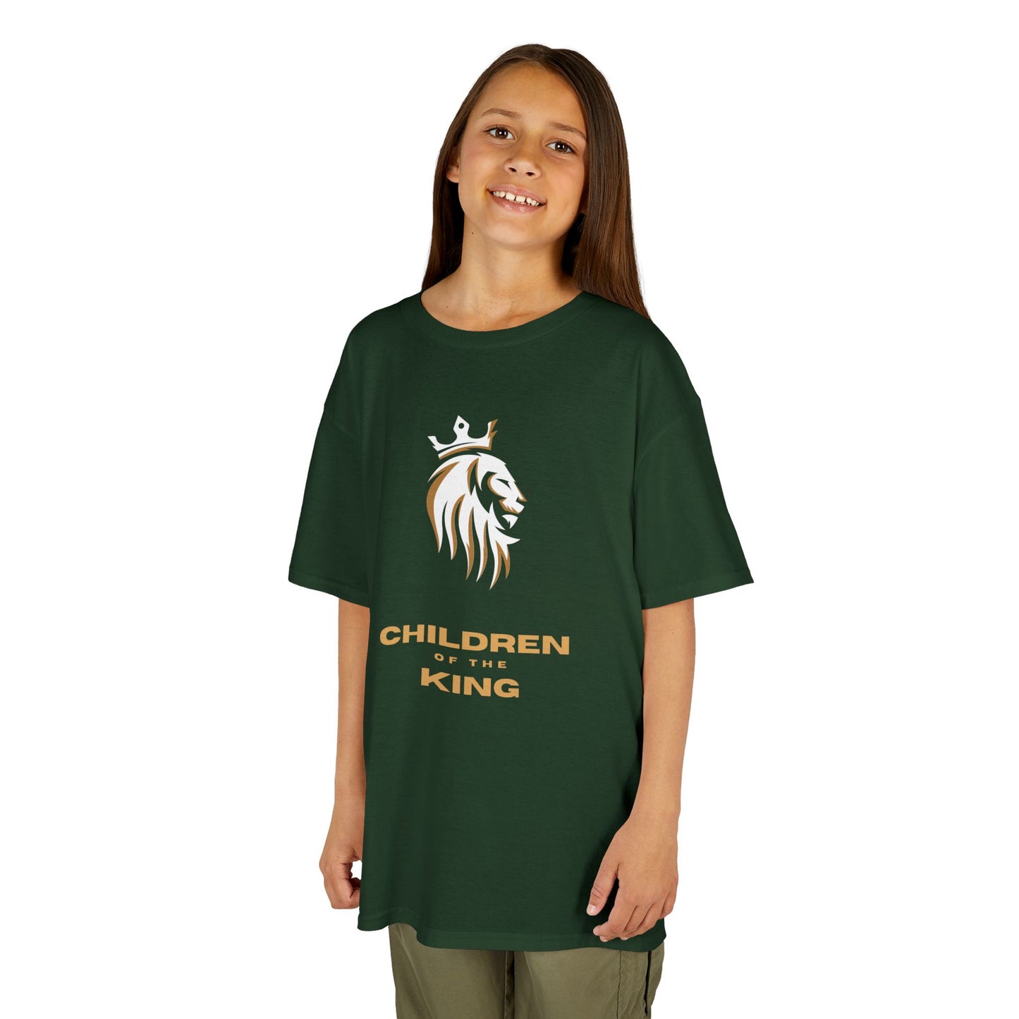 Children of the King Inspirational Kids Cotton T-Shirt (WL)