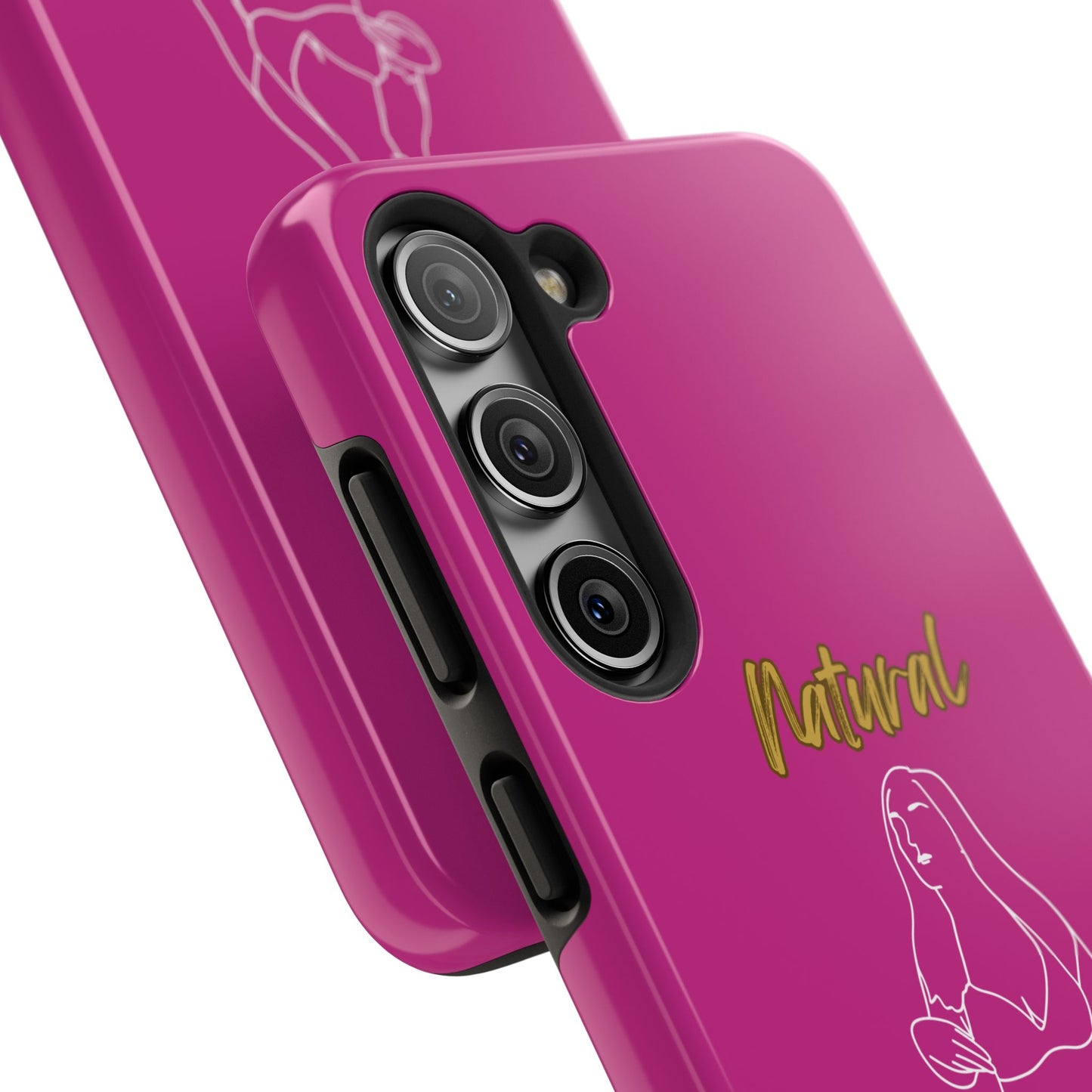 Natural Woman Full Beauty (WL)Tough Phone Cases PINK