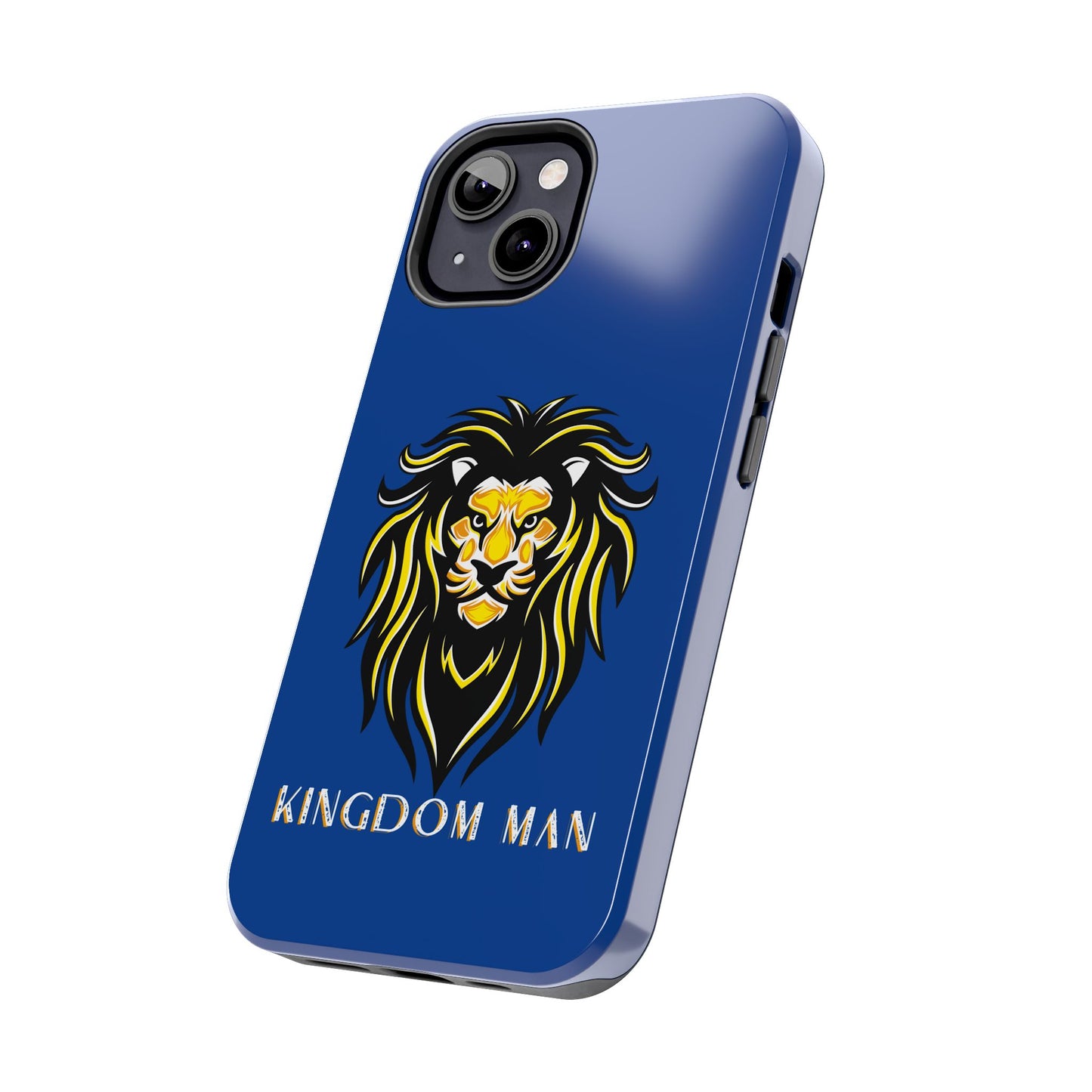 Kingdom Man (White-Gold Label) Tough Phone Case DARK BLUE