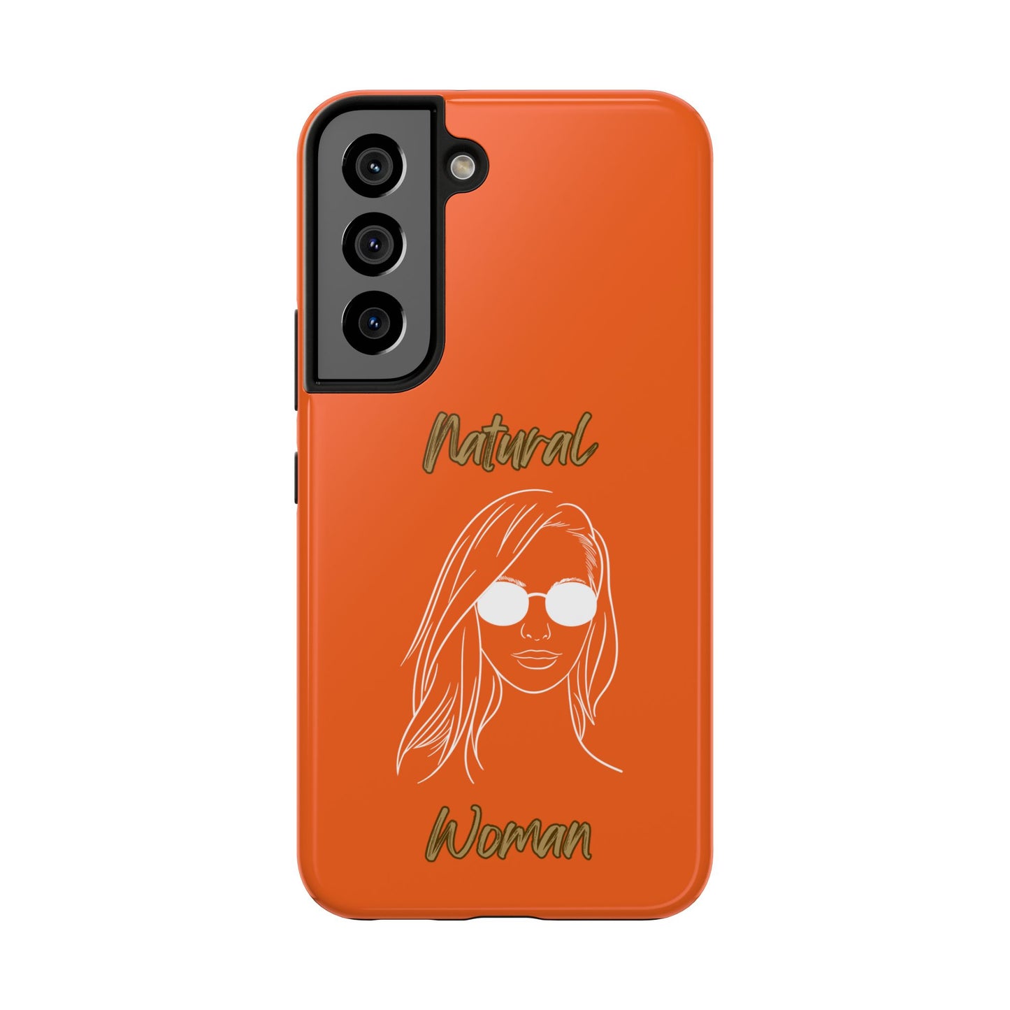 Natural Woman Shades (WL)Tough Phone Cases ORANGE