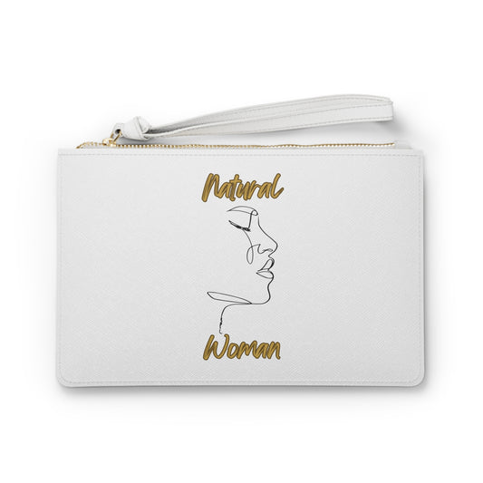 Natural Woman Timeless (BL) Clutch Bag WHITE