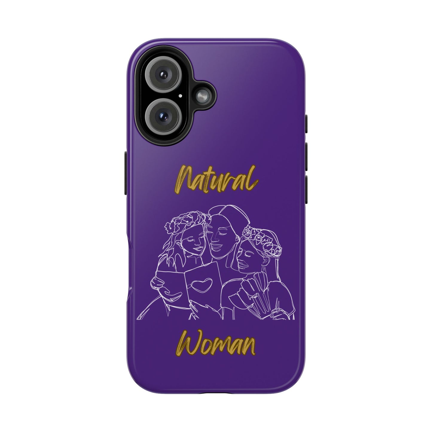 Natural Woman Me & My Girls (WL)Tough Phone Cases PURPLE