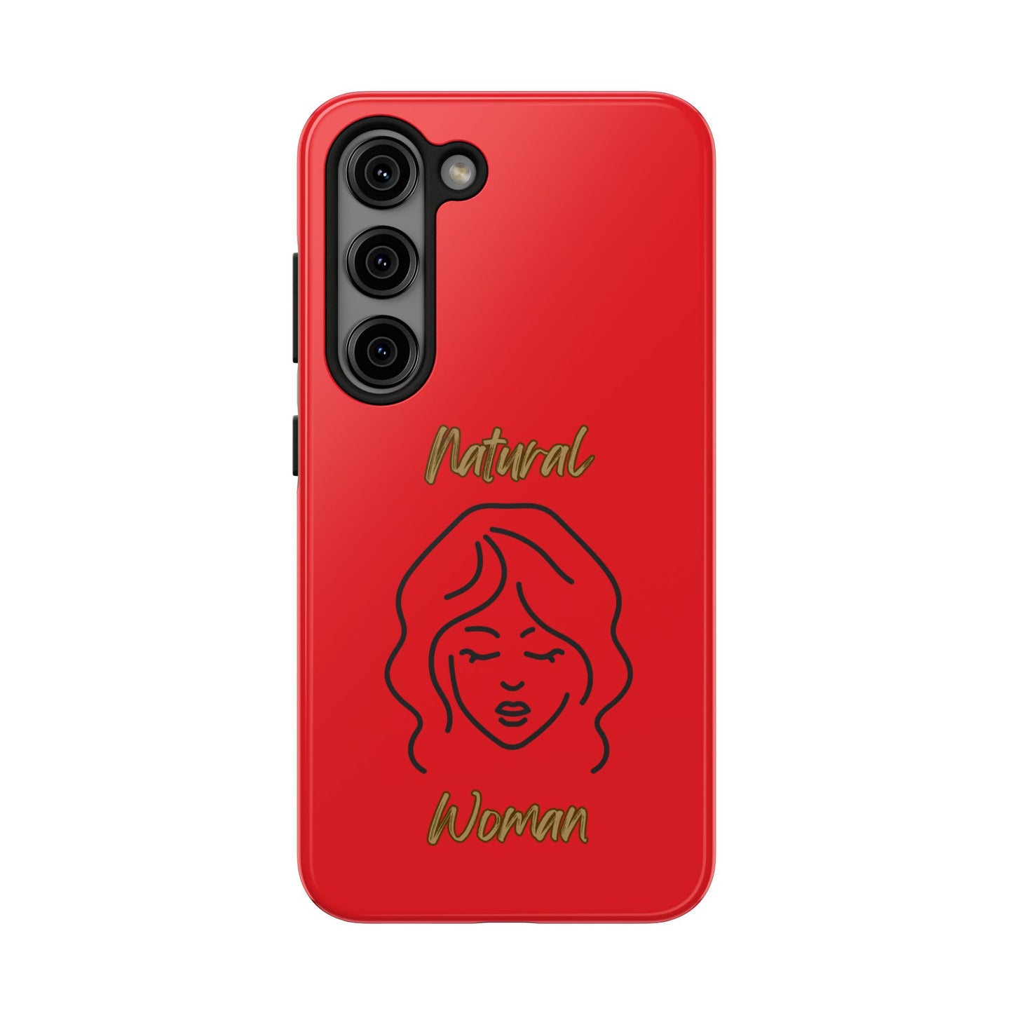 Natural Woman Modest (BL)Tough Phone Cases RED