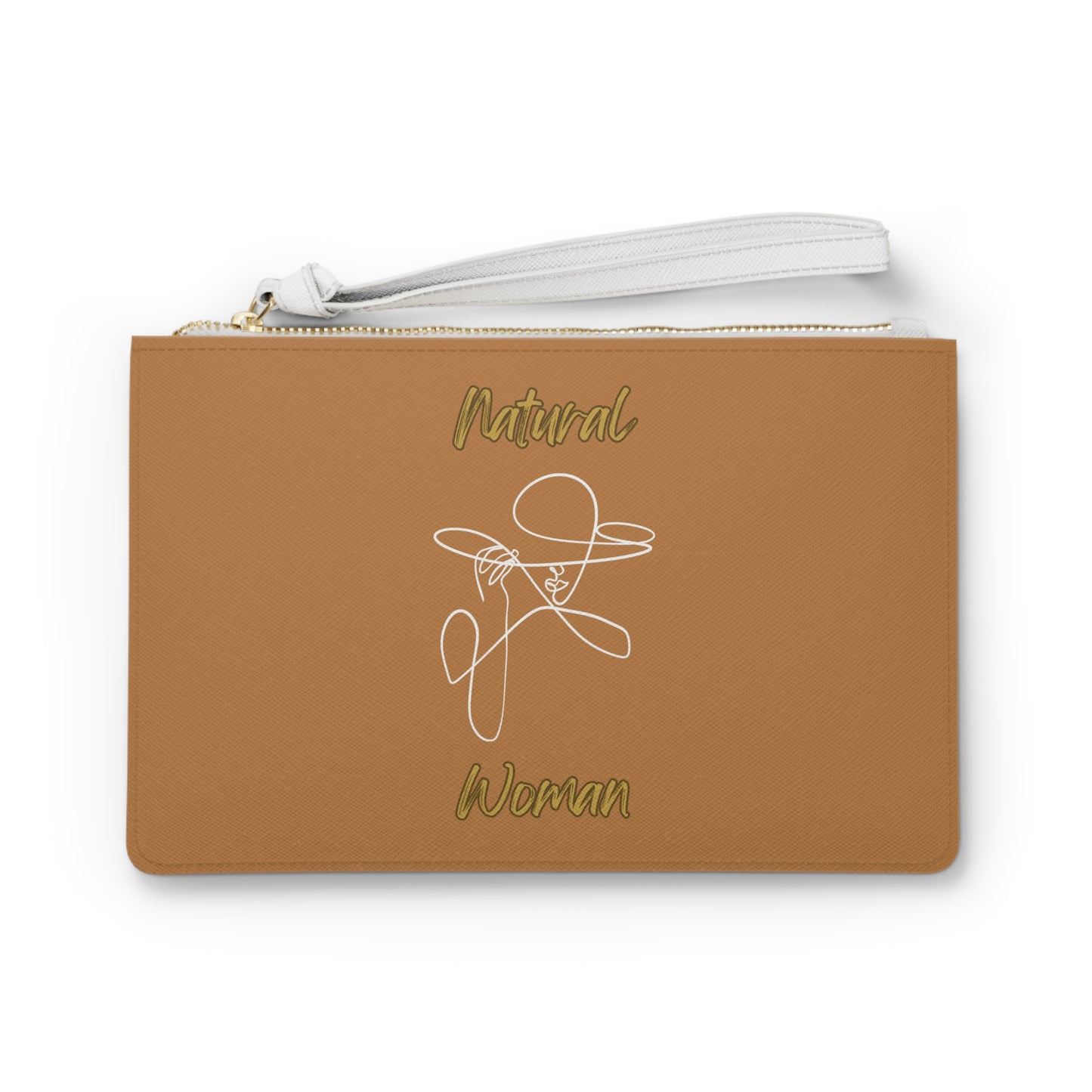 Natural Woman An Original (WL) Clutch Bag LIGHT BROWN