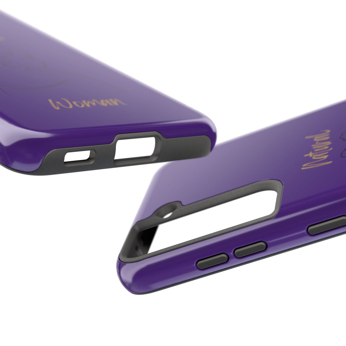 Natural Woman Twists (BL) Tough Phone Cases PURPLE