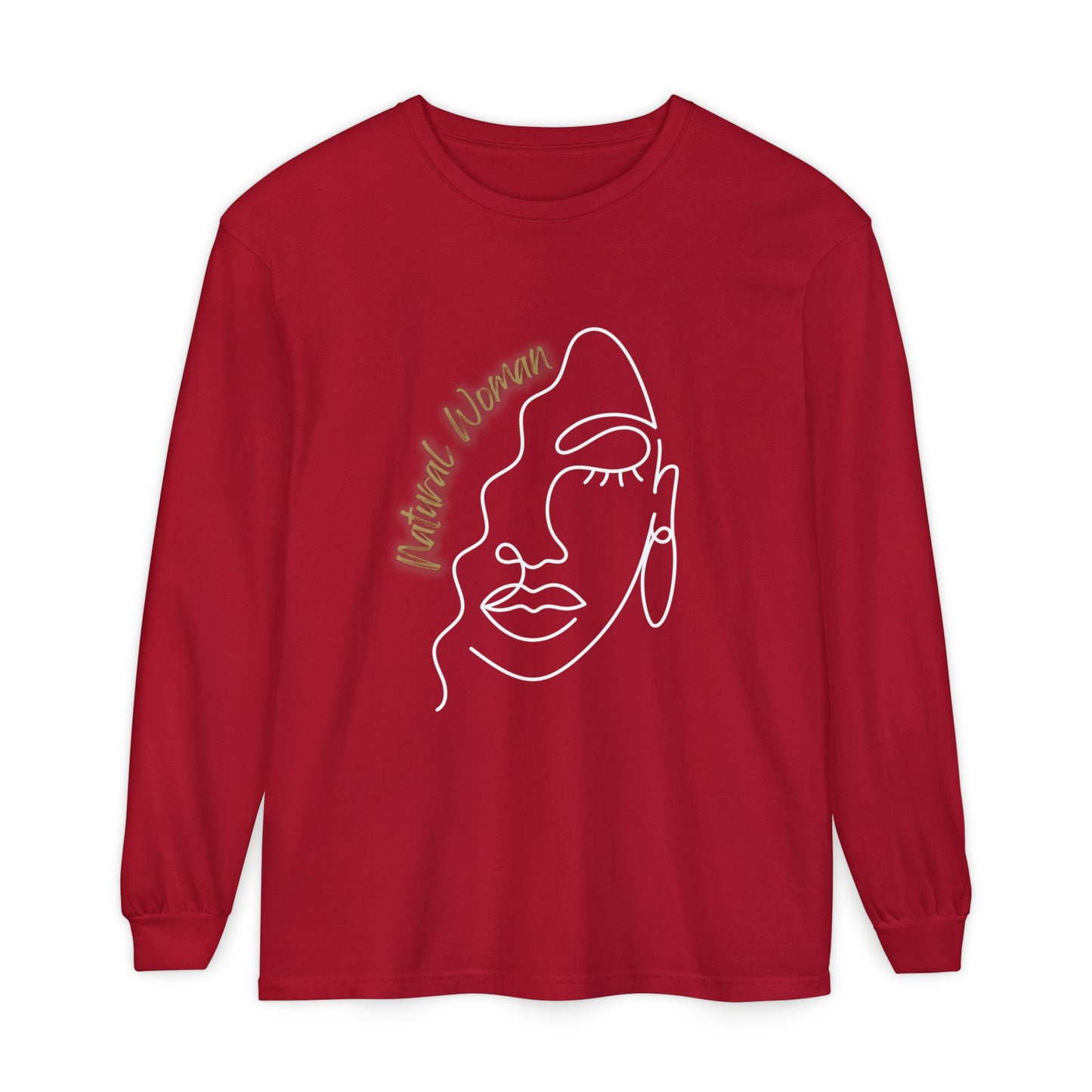 Natural Woman Half Face (WL) Long Sleeve T-Shirt