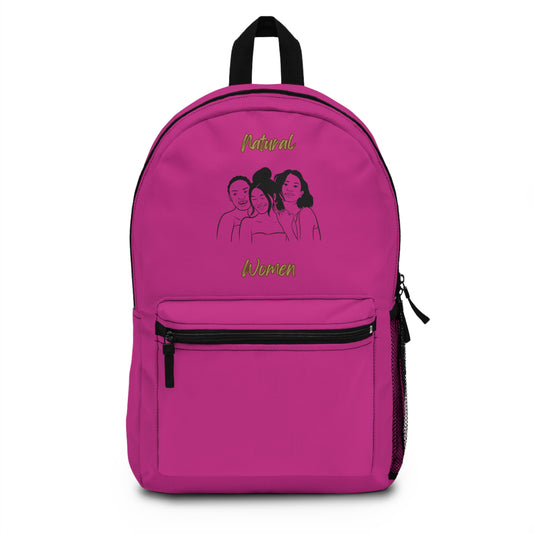 Natural Women Laughing Friends (BL) Backpack PINK