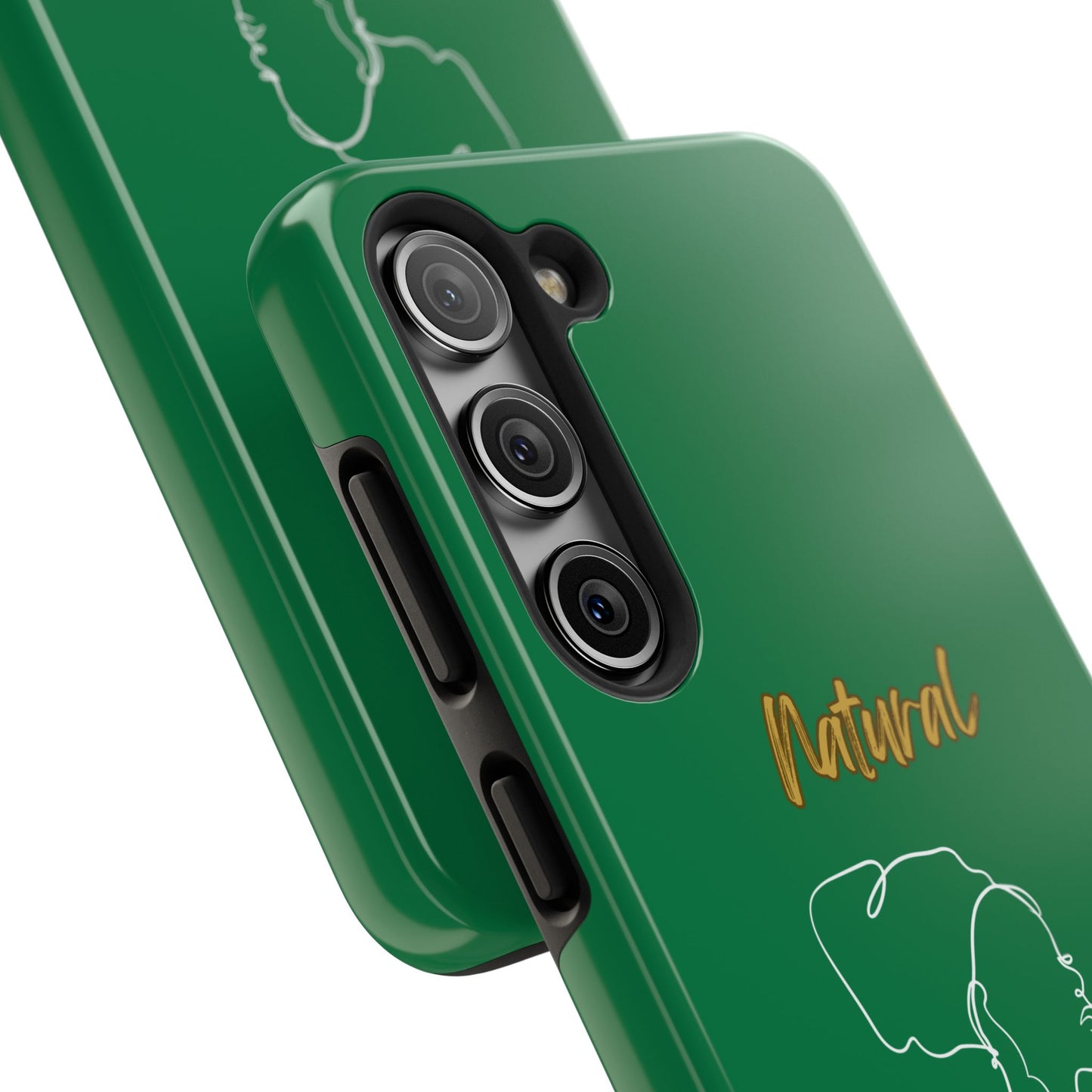 Natural Woman Refreshed (WL)Tough Phone Cases DARK GREEN