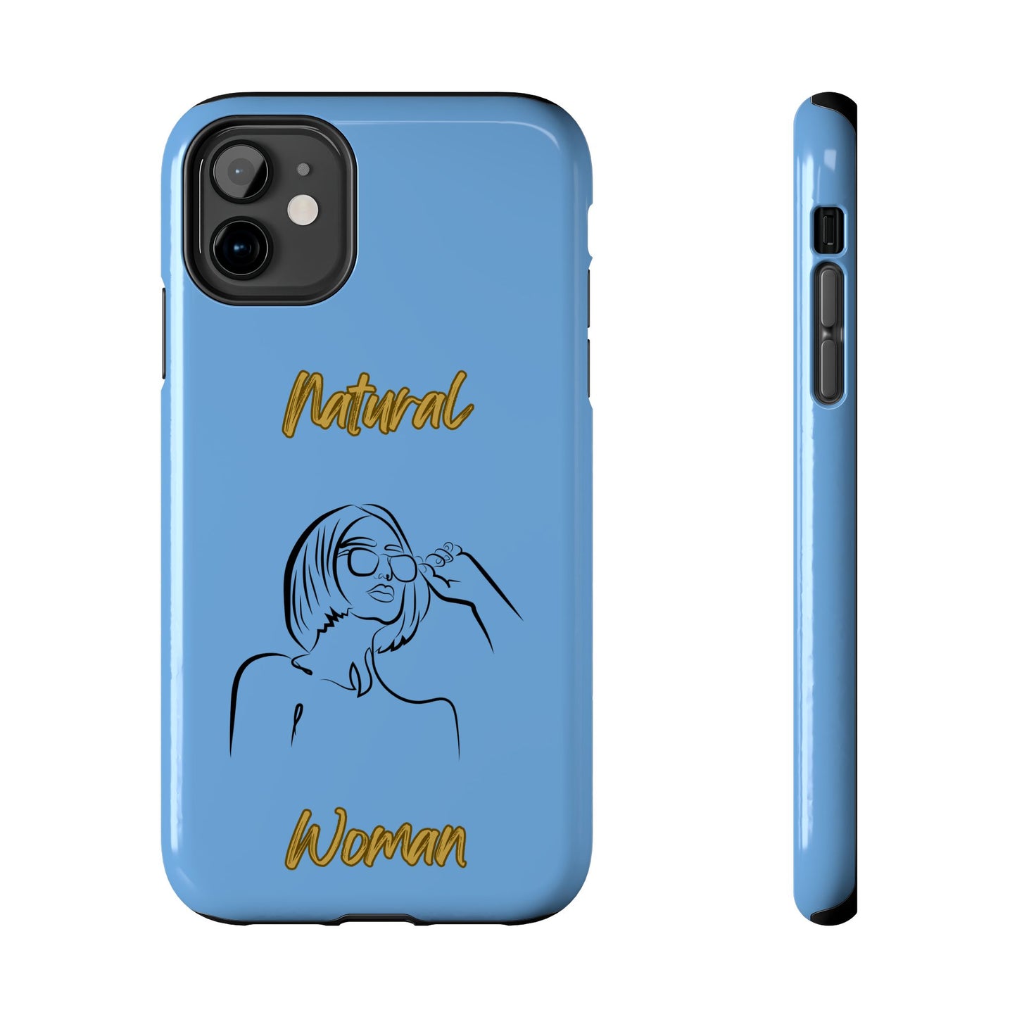 Natural Woman Bright Future (BL)Tough Phone Cases LIGHT BLUE