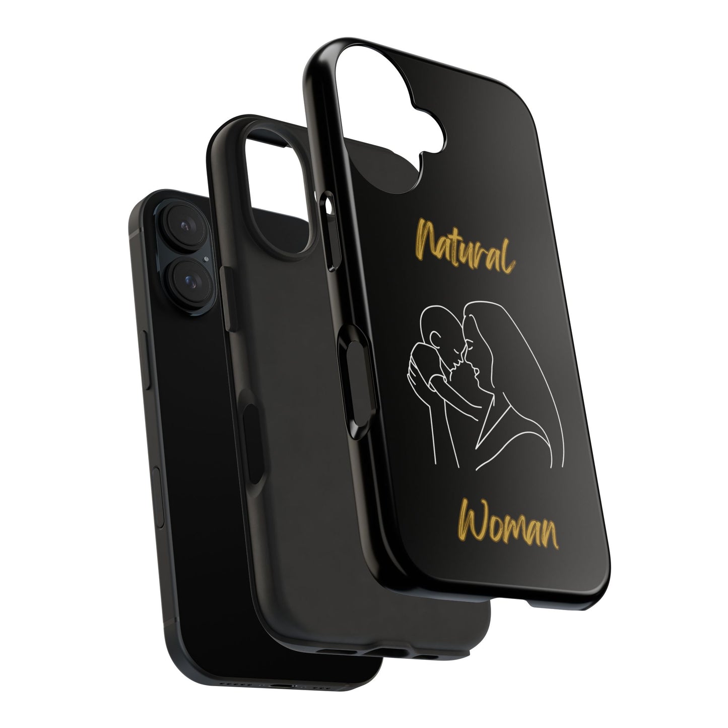 Natural Woman Joy (WL) Tough Phone Cases BLACK