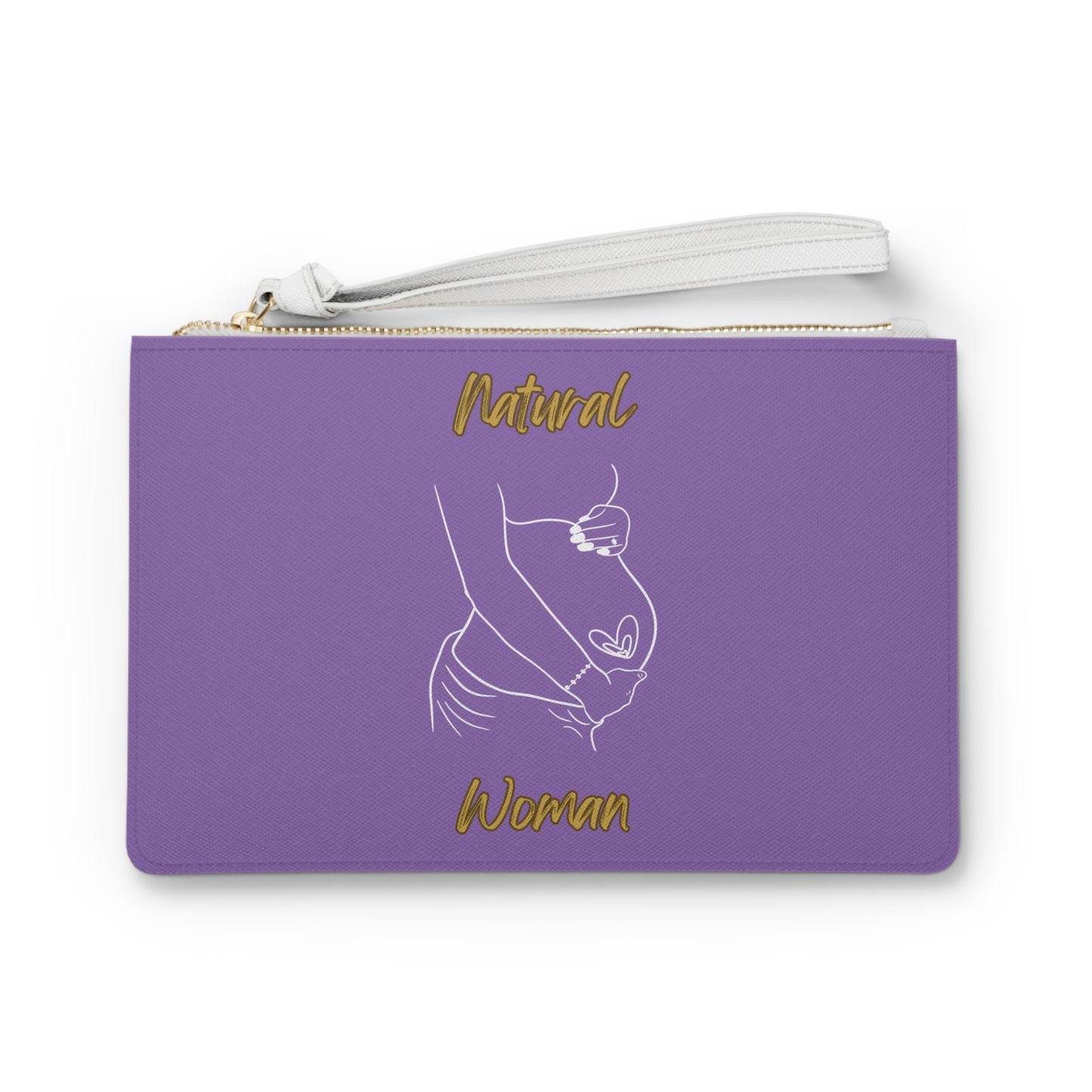 Natural Woman Loved In & Out (WL) Clutch Bag LIGHT PURPLE