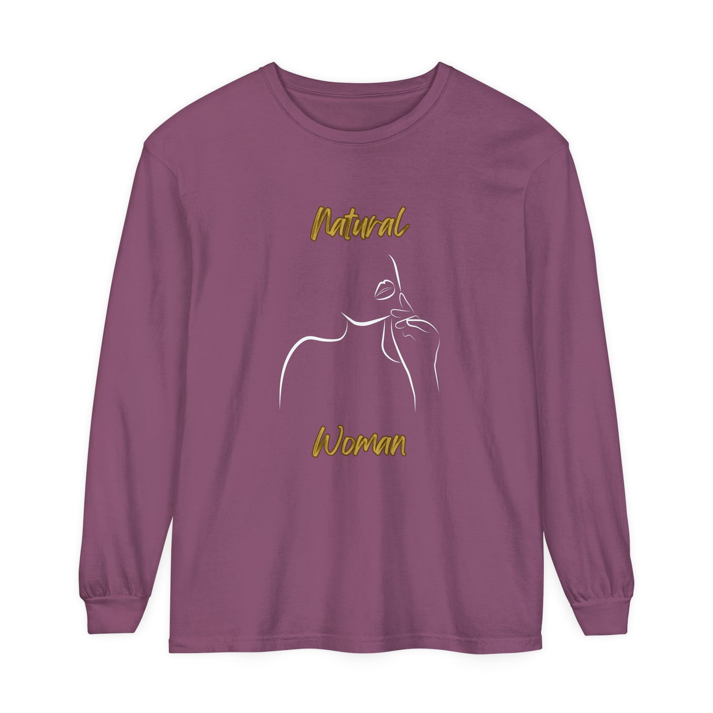 Natural Woman Chin Up (WL) Long Sleeve T-Shirt