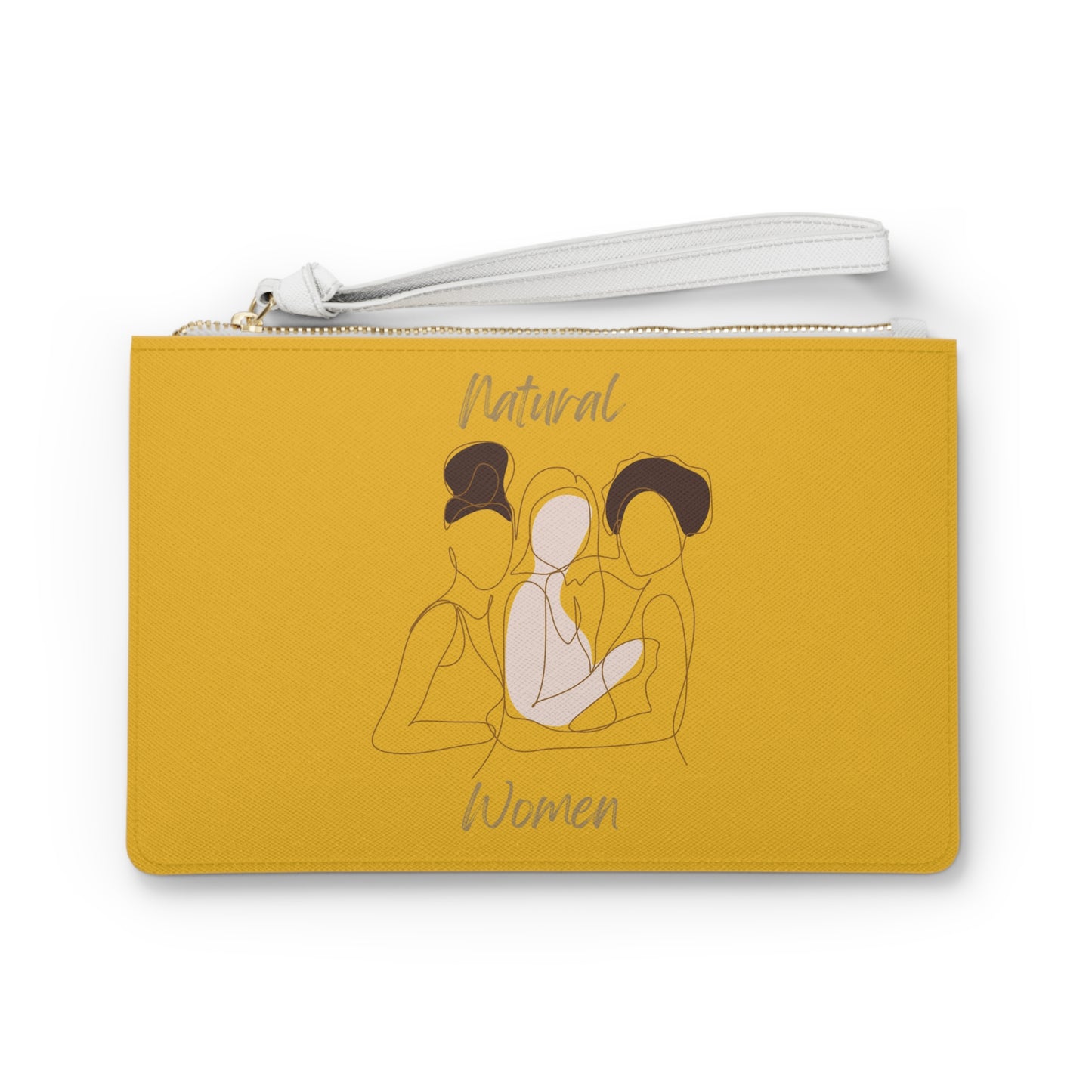 Natural Women Friends Clutch Bag YELLOW