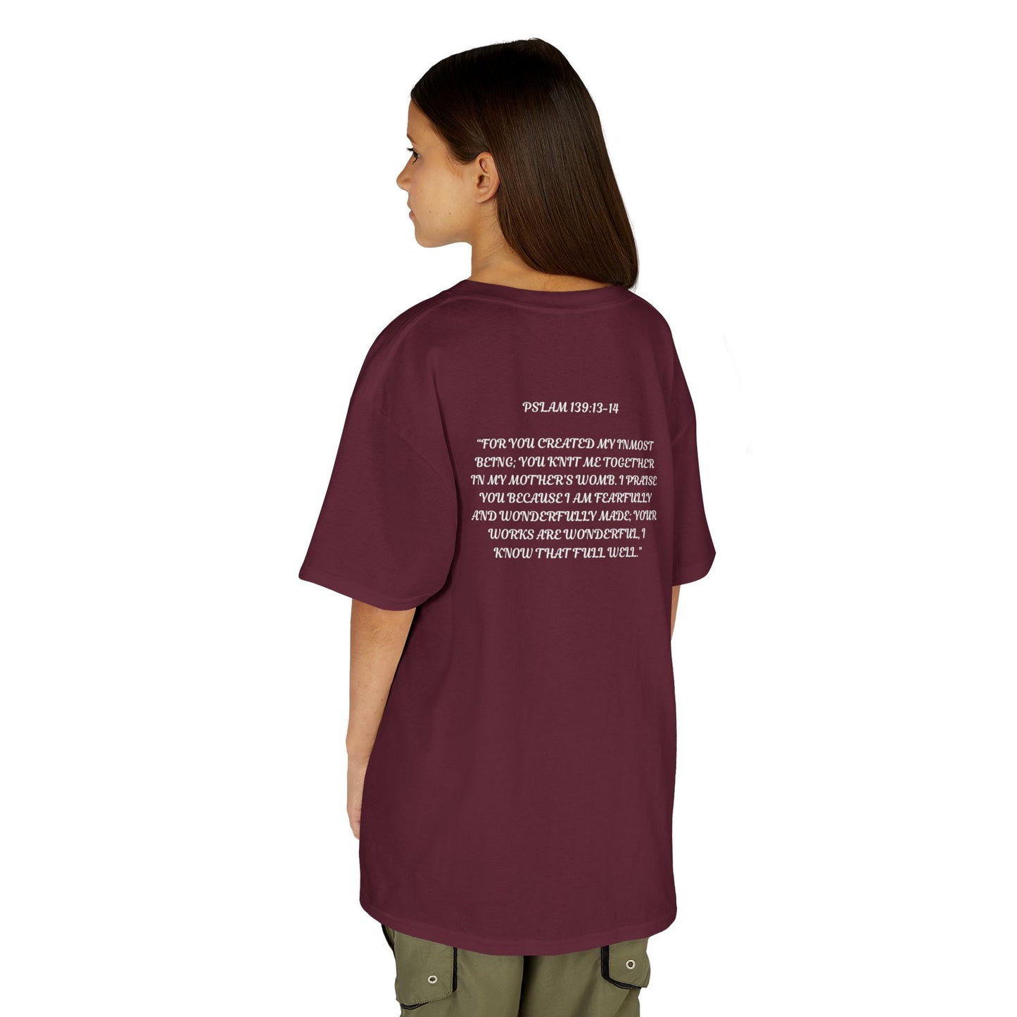 Kingdom Kids T-Shirt: Psalm 139:13-14