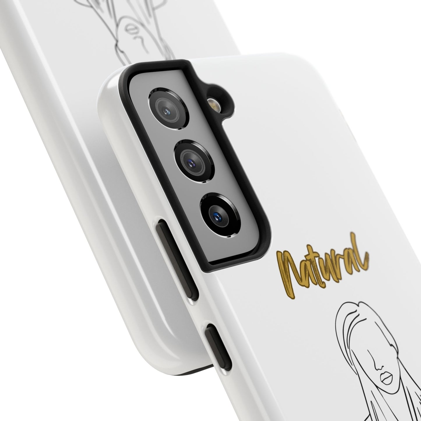 Natural Woman Content (BL)Tough Phone Cases WHITE