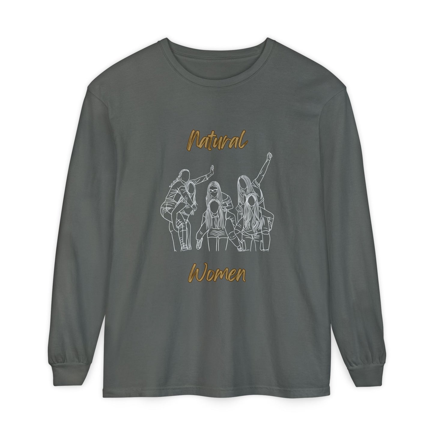 Natural Women Piggy Back (WL) Long Sleeve T-Shirt