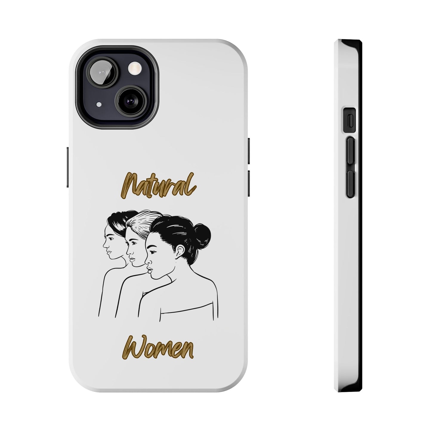 Natural Woman United Friends (BL)Tough Phone Cases WHITE