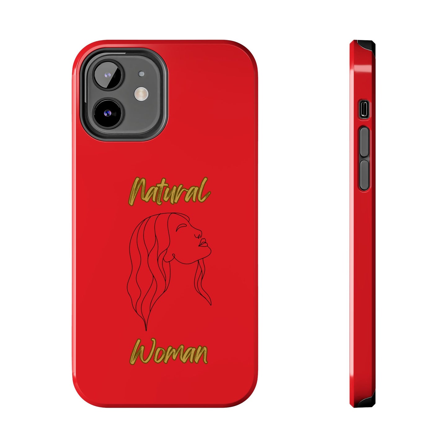 Natural Woman Breeze On Face (BL)Tough Phone Cases RED