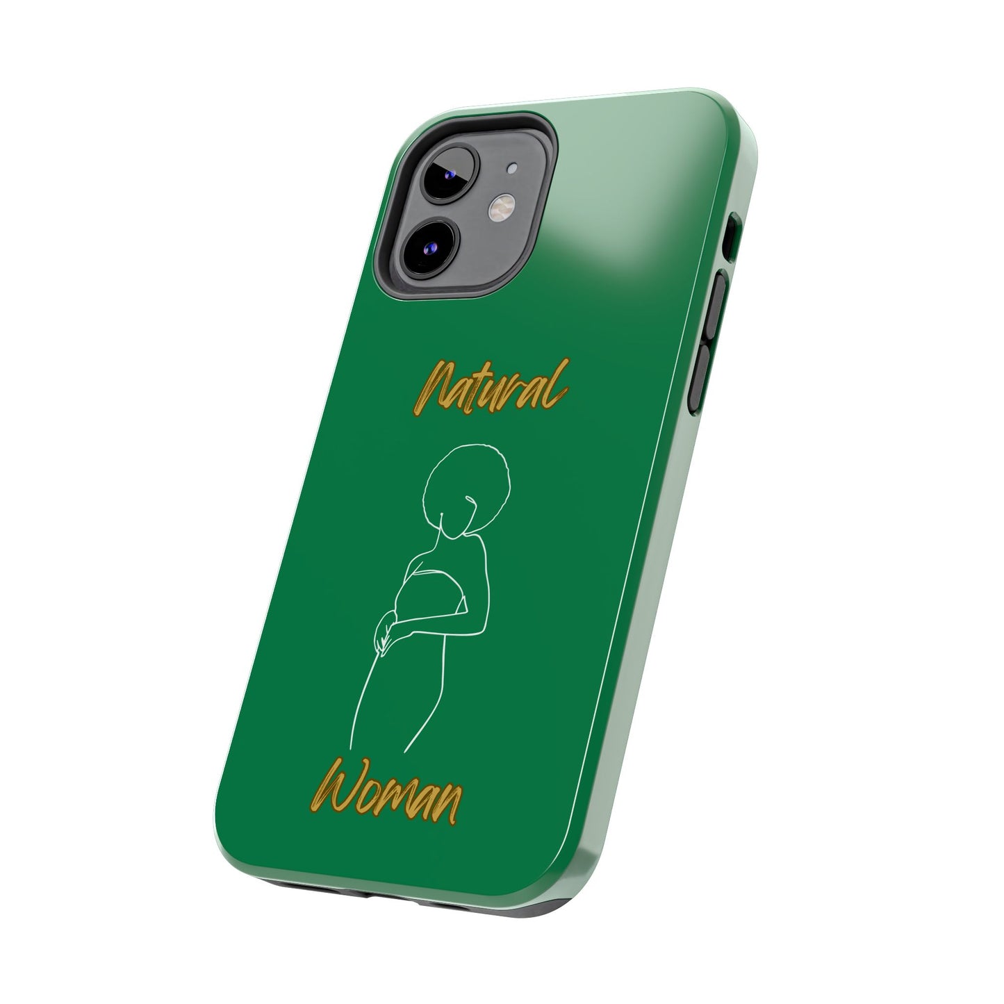 Natural Woman Sho Nuff (WL)Tough Phone Cases DARK GREEN