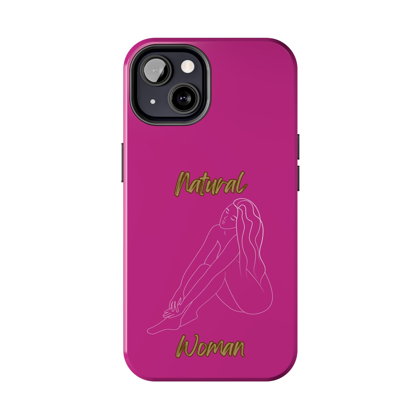 Natural Woman Beauty (WL) Tough Phone Cases PINK