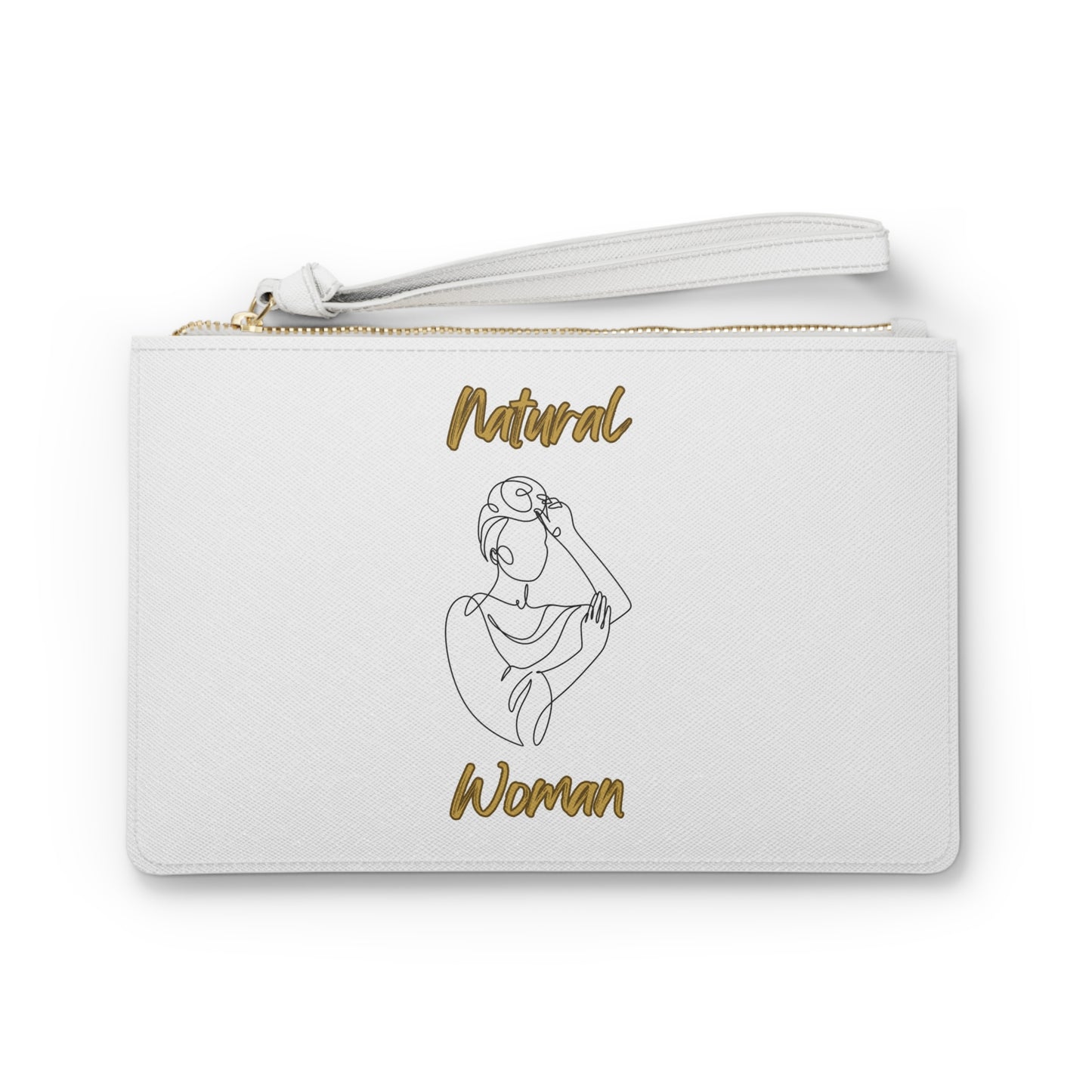 Natural Woman Style (BL) Clutch Bag WHITE