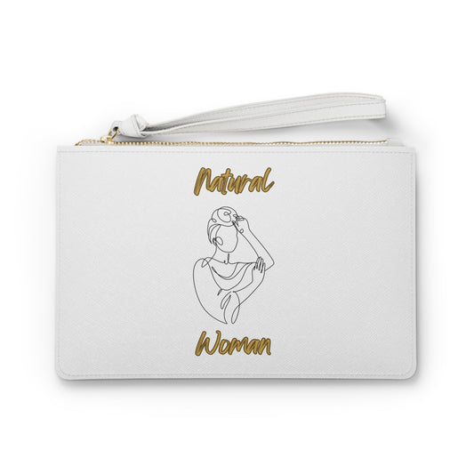 Natural Woman Style (BL) Clutch Bag WHITE