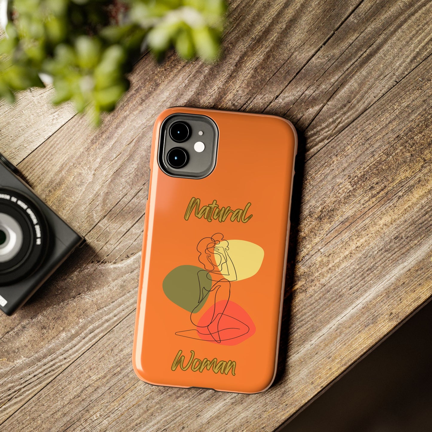 Natural Woman Colorful Pose (BL)Tough Phone Cases CRUSTA