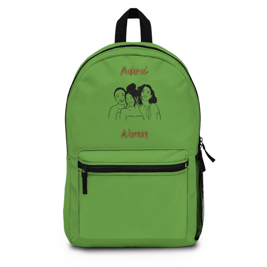 Natural Women Laughing Friends (BL) Backpack GREEN