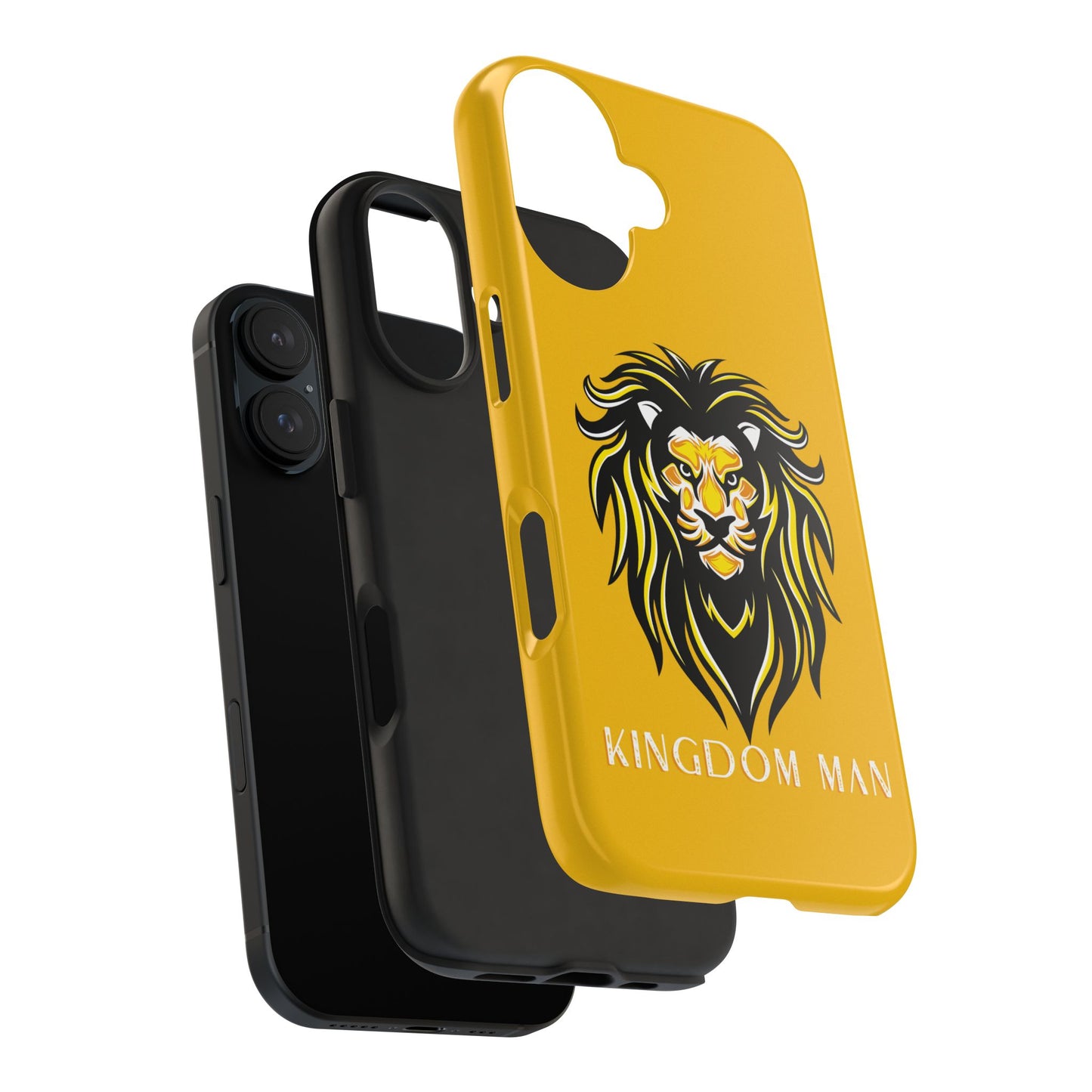 Kingdom Man (White-Gold Label) Tough Phone Case YELLOW