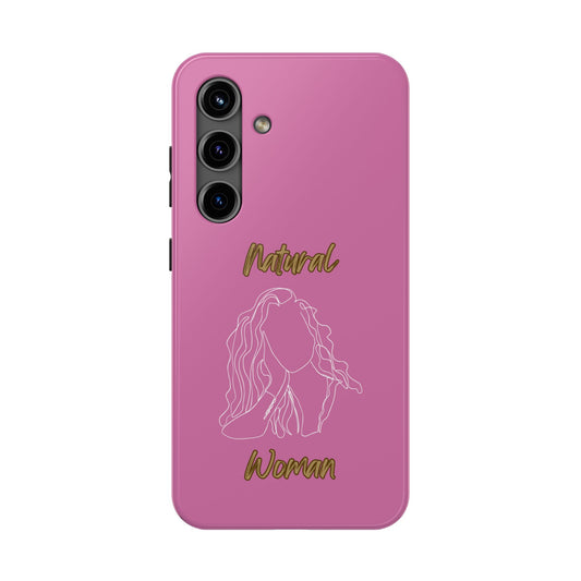 Natural Woman Relaxed (WL) Tough Phone Cases LIGHT PINK