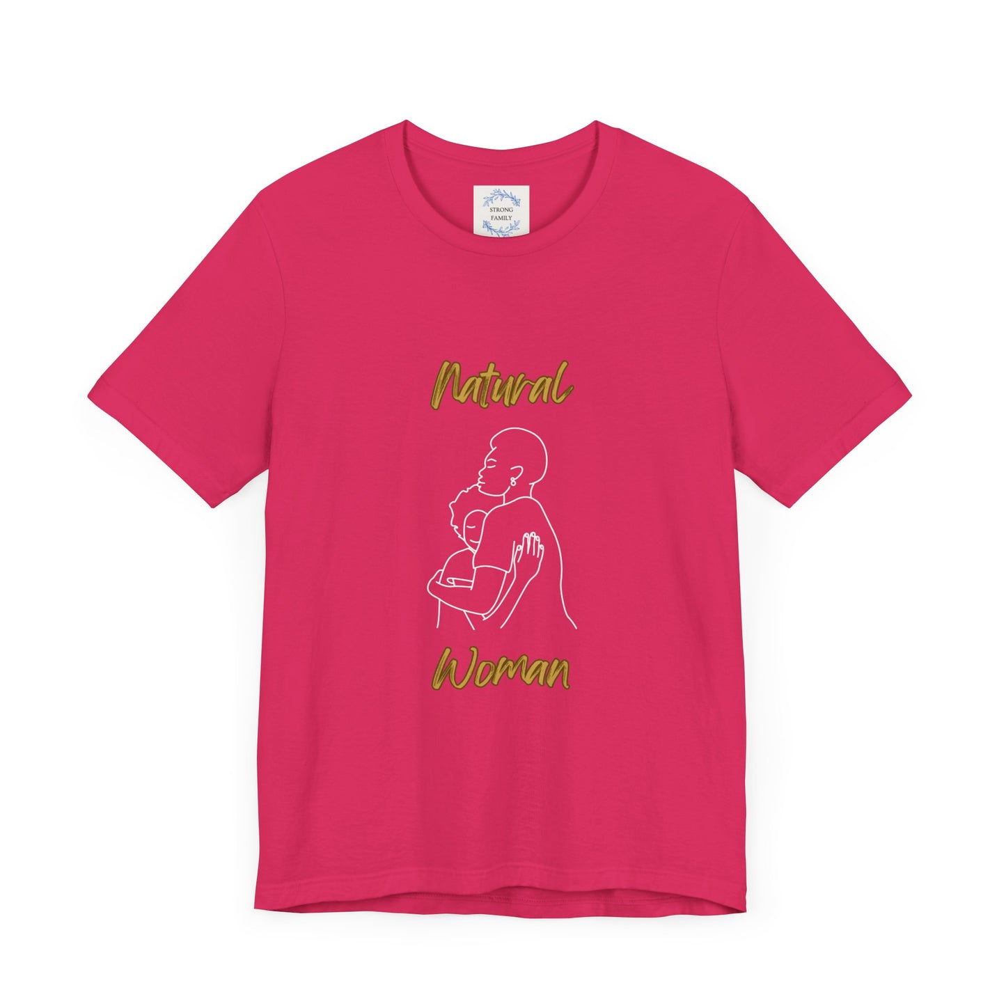 Natural Woman Safe With Momma (WL) Short Sleeve T-Shirt EXPRESS DELIVERY