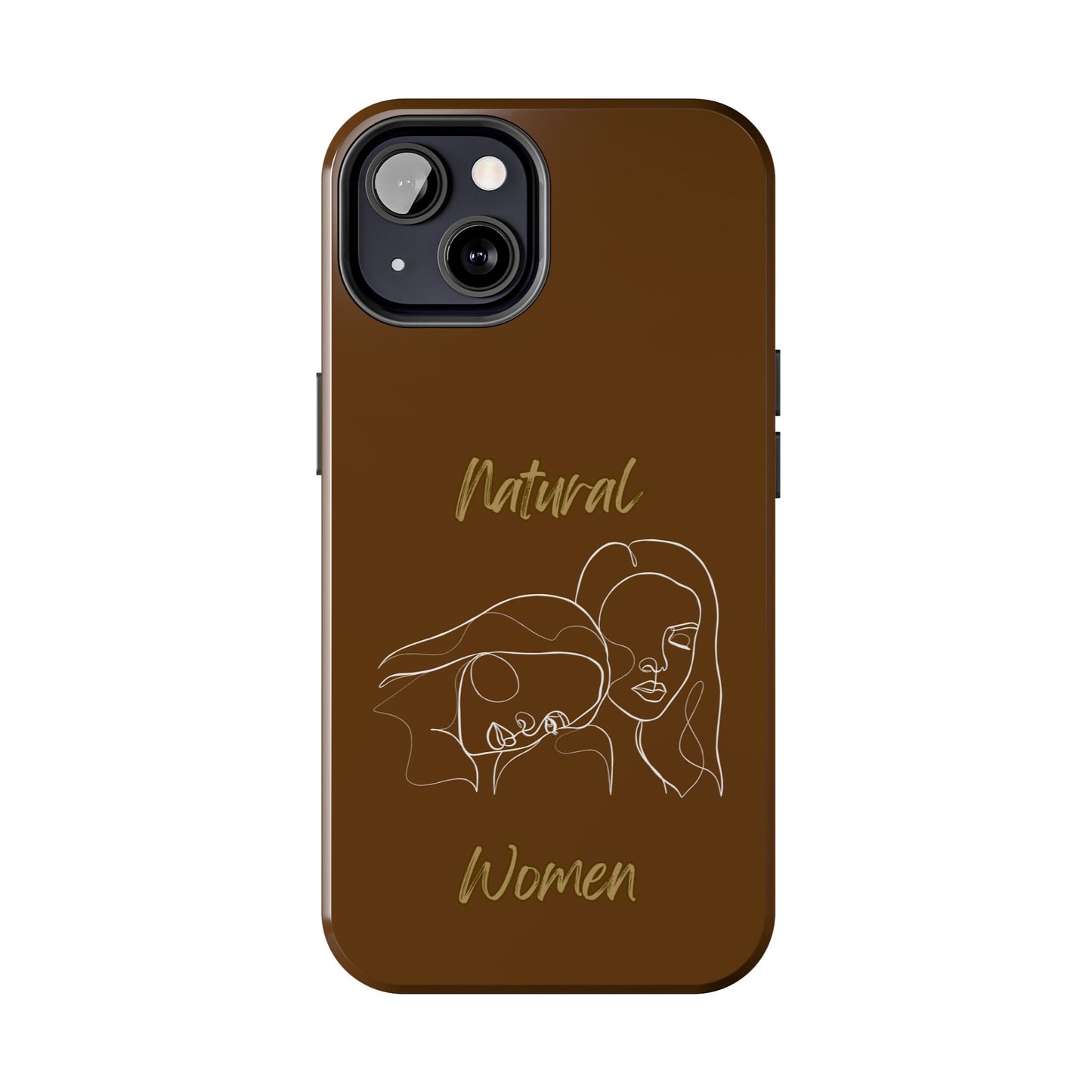 Natural Woman Sisters (WL)Tough Phone Cases BROWN