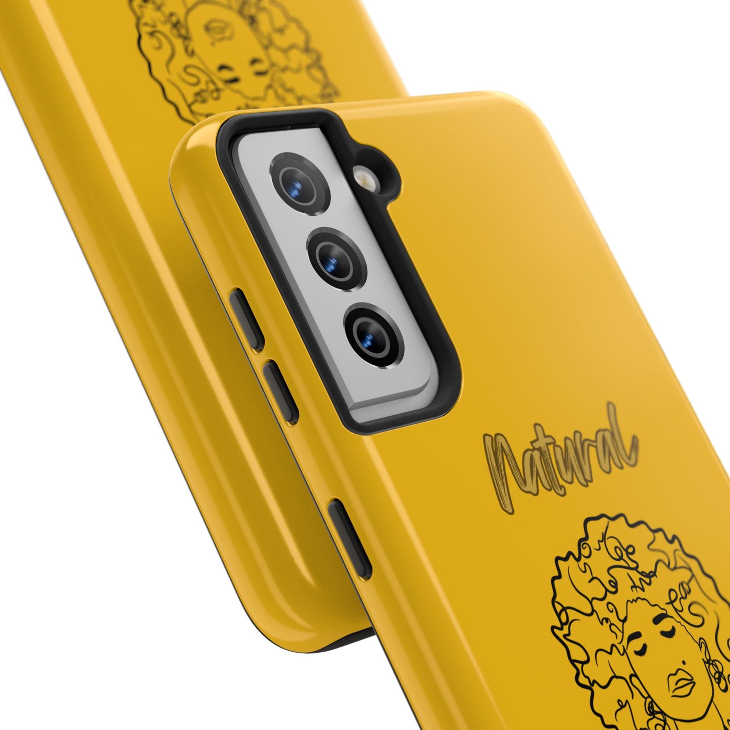 Natural Woman All About Me (BL)Tough Phone Cases YELLOW