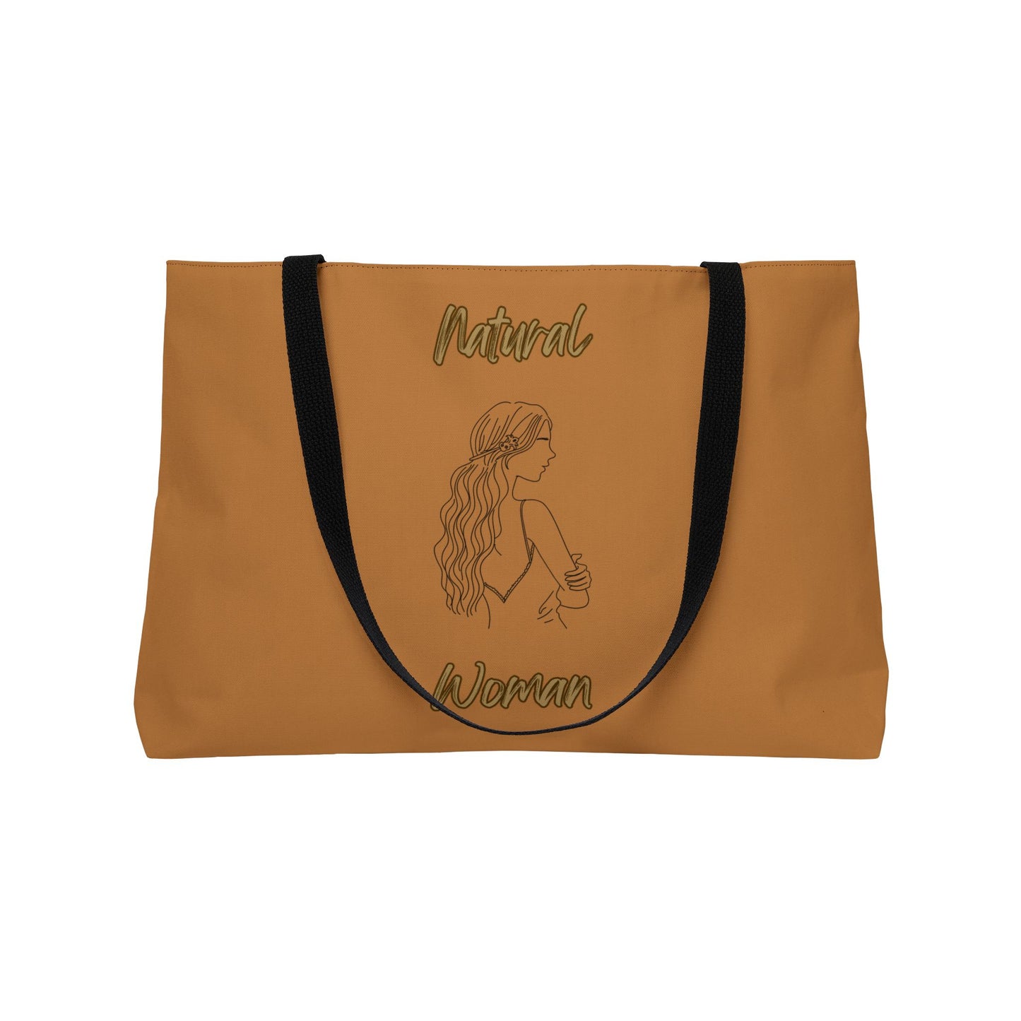 Natural Woman Young Woman (BL) Weekender Tote Bag LIGHT BROWN