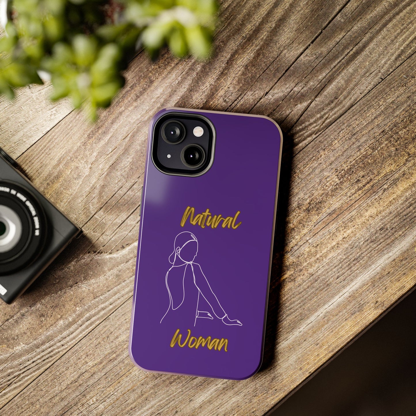 Natural Woman Hands Free (WL)Tough Phone Cases PURPLE
