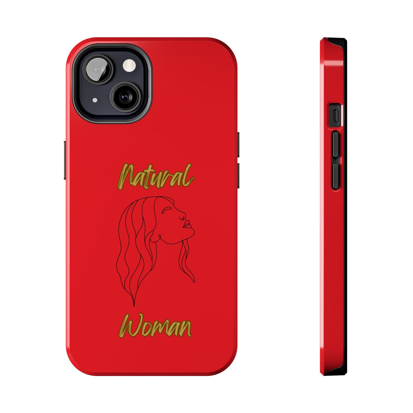 Natural Woman Breeze On Face (BL)Tough Phone Cases RED