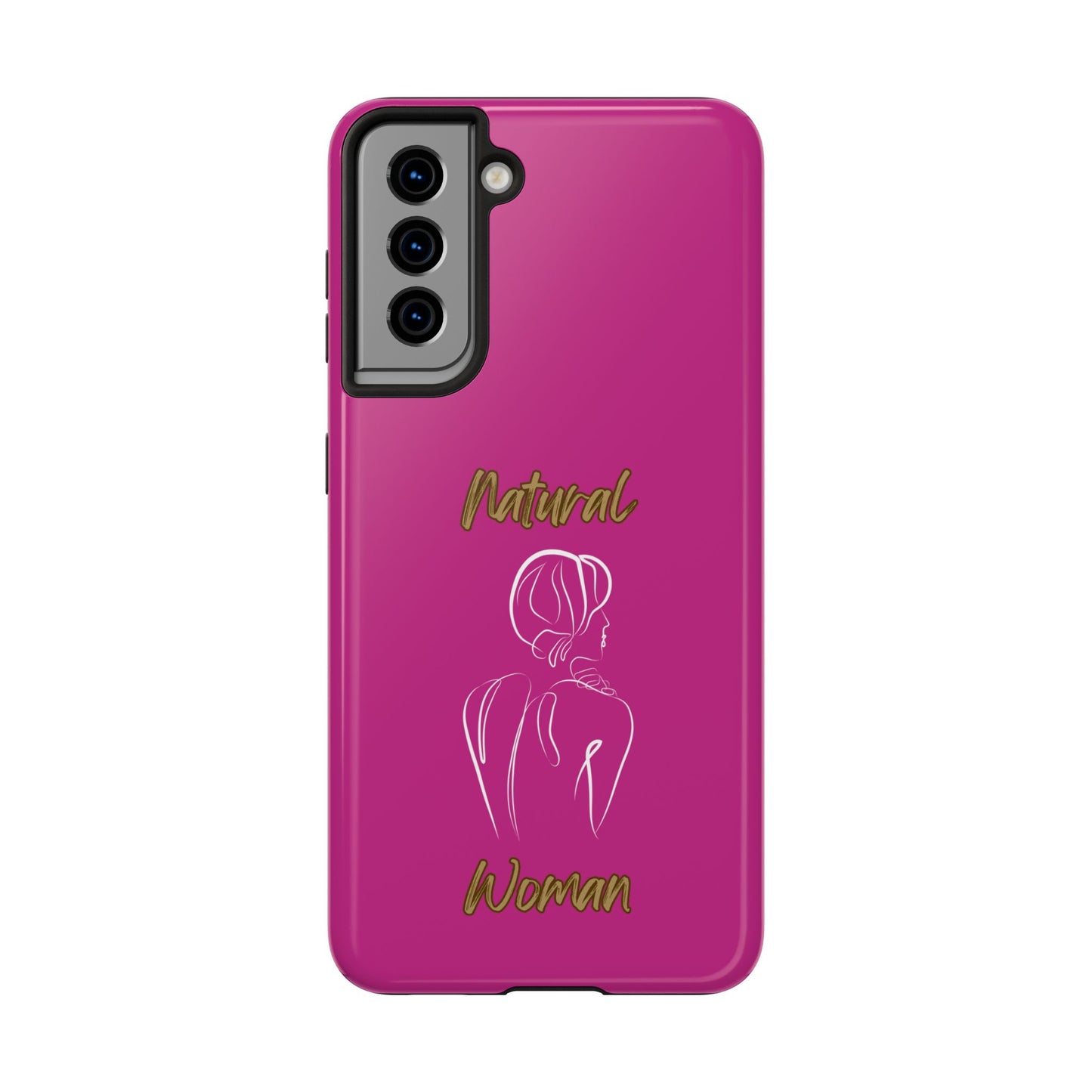 Natural Woman Back (WL)Tough Phone Cases PINK